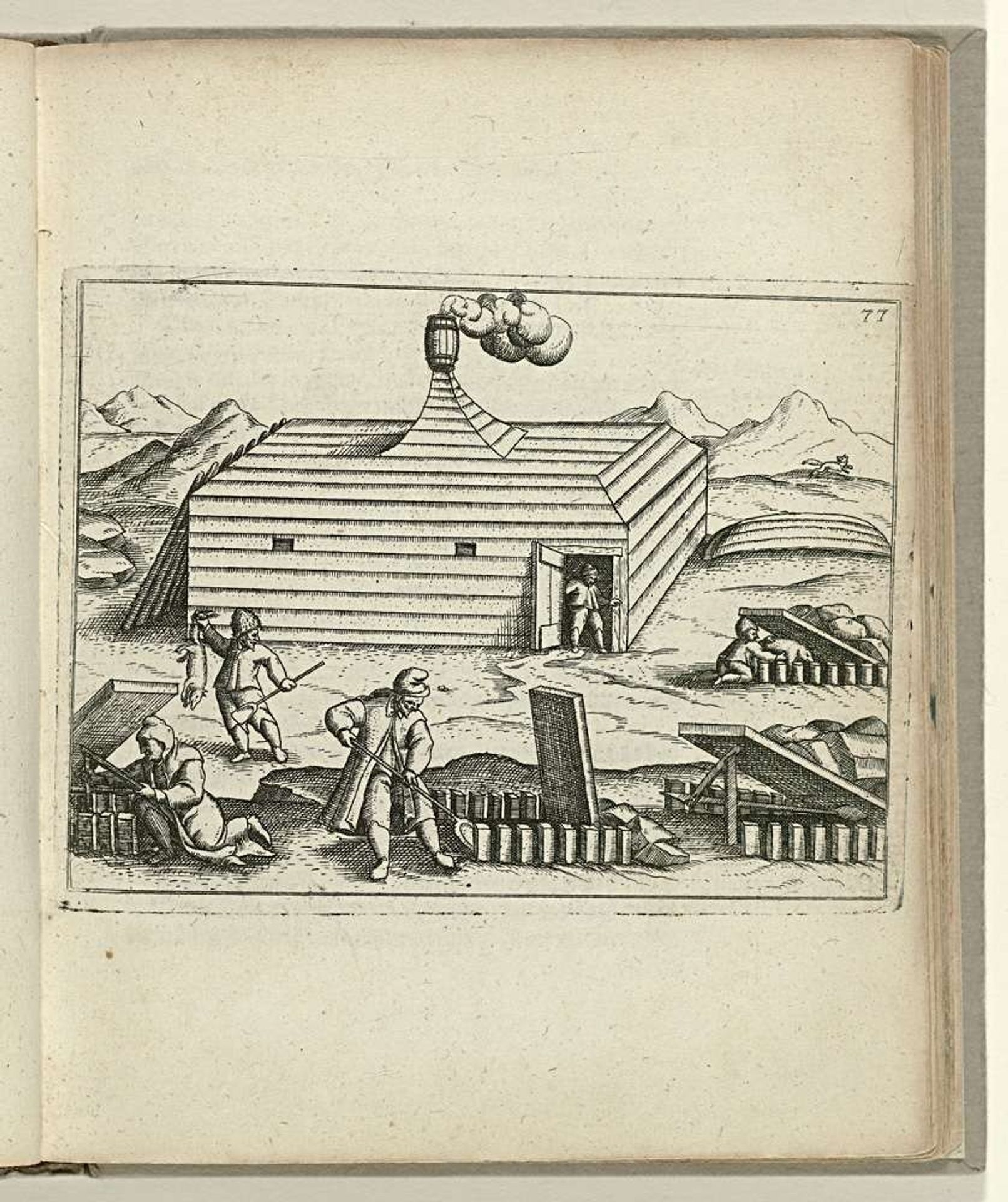 Controleren en onderhouden van vossenvallen, 1597 by Anonymous