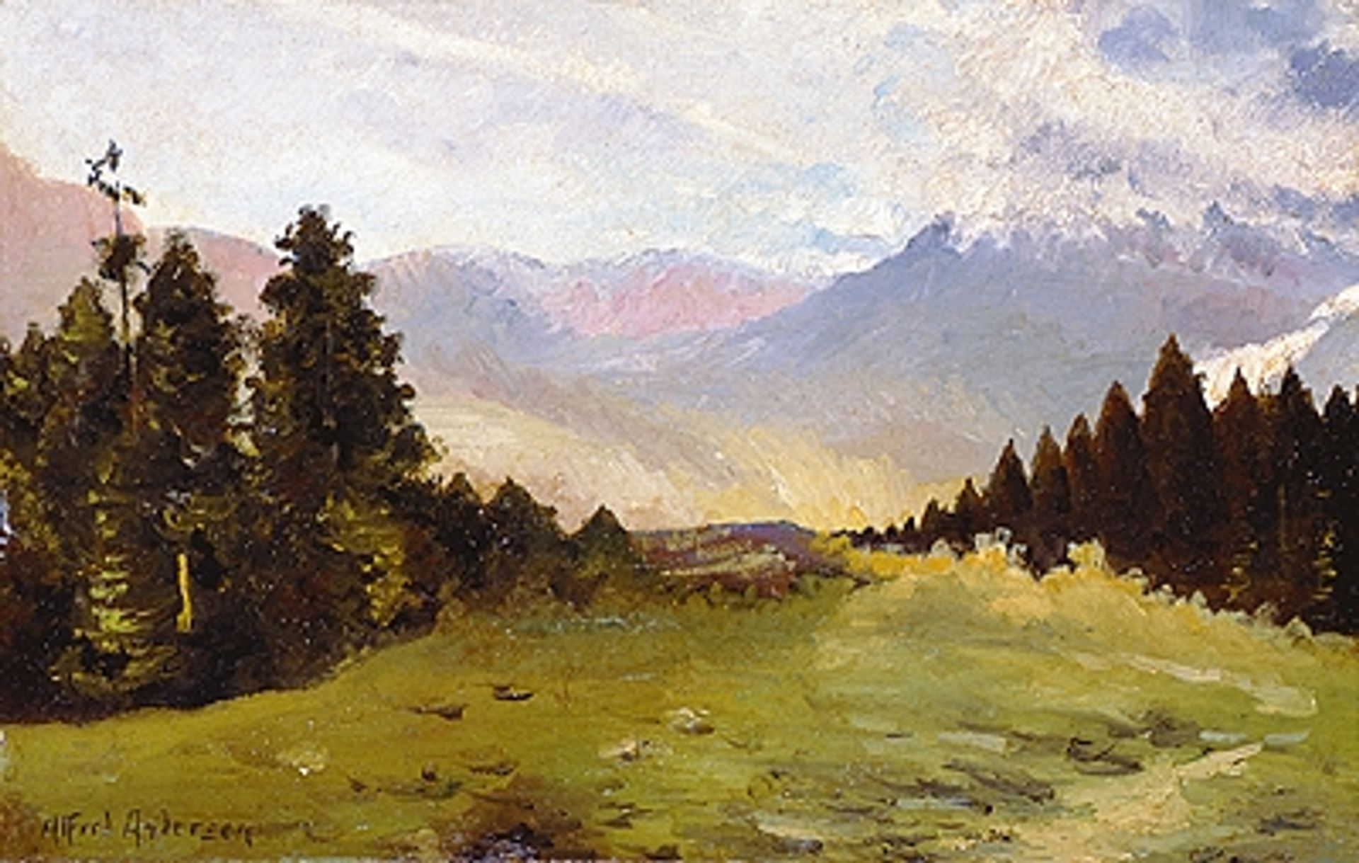 Paisagem by Alfredo Andersen