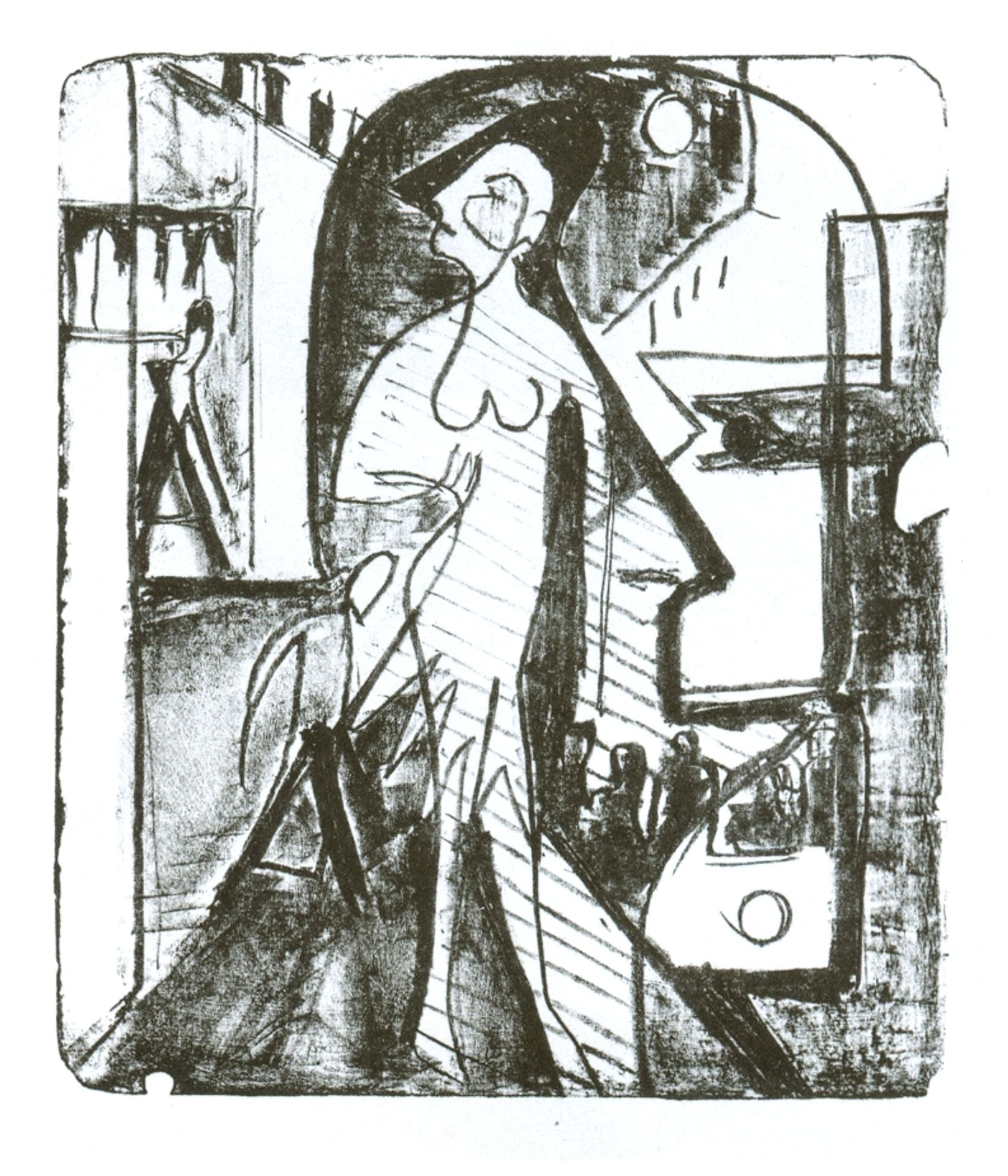 Encounter by Ernst Ludwig Kirchner