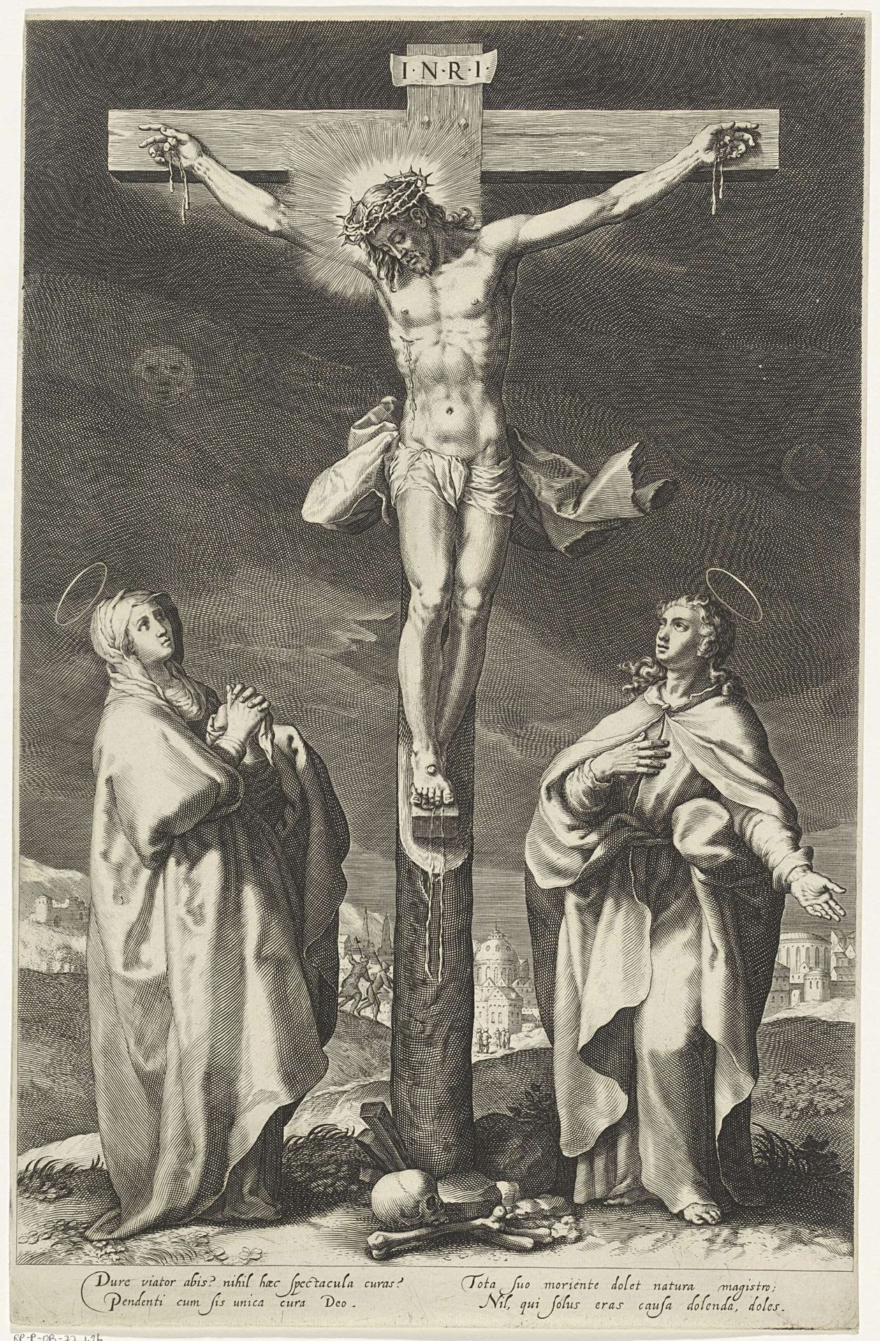 Christus aan het kruis by Anonymous