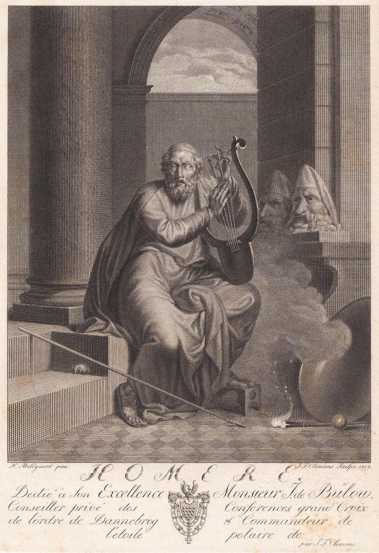Homer by J.F. Clemens