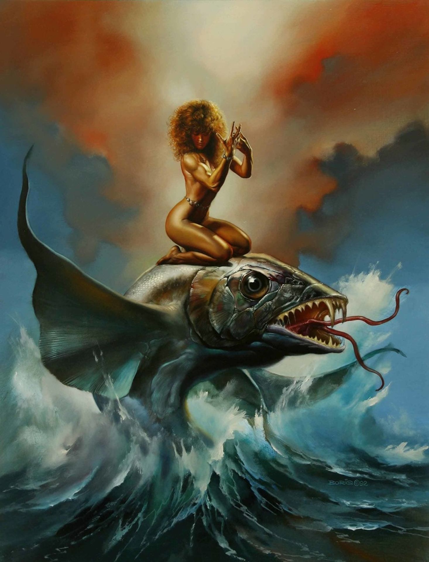 Tinirau by Boris Vallejo