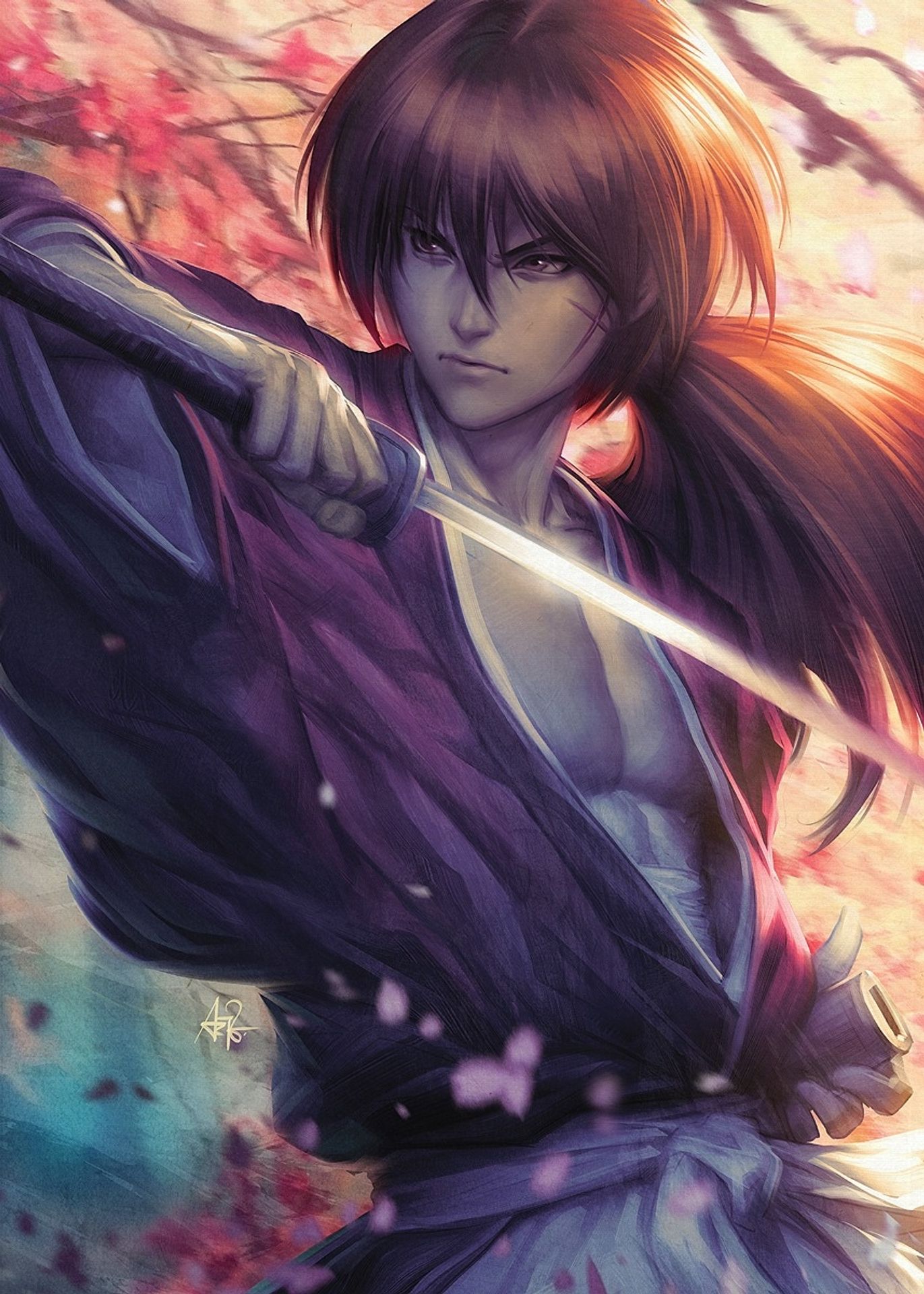 Himura Kenshin by Stanley Artgerm Lau