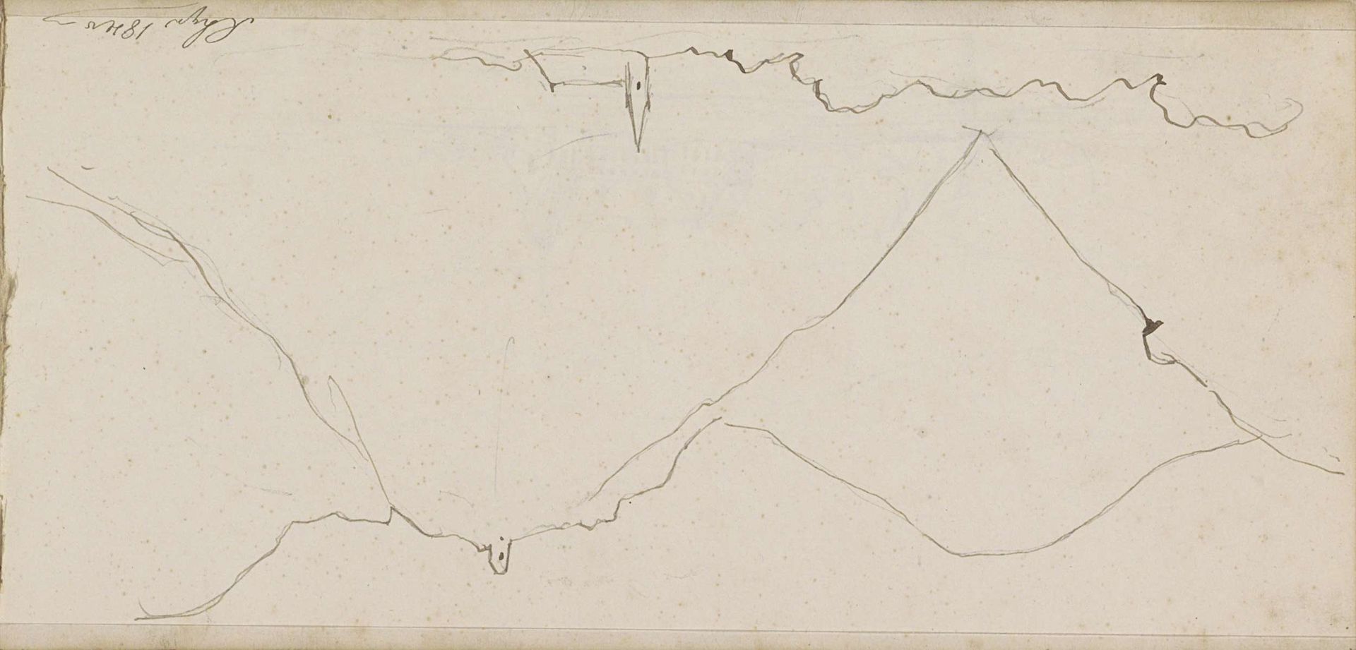 Berglandschap aan de Rijn by Johannes Tavenraat