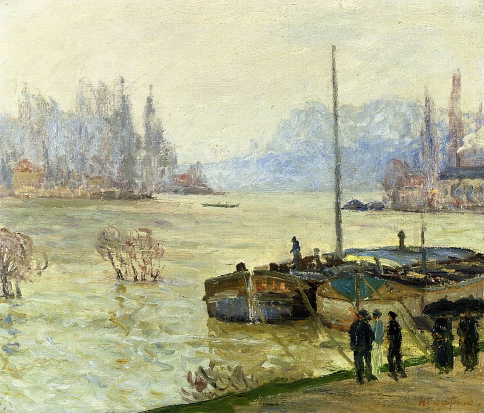 Flood (Joinville-le-Pont) by Maxime Maufra