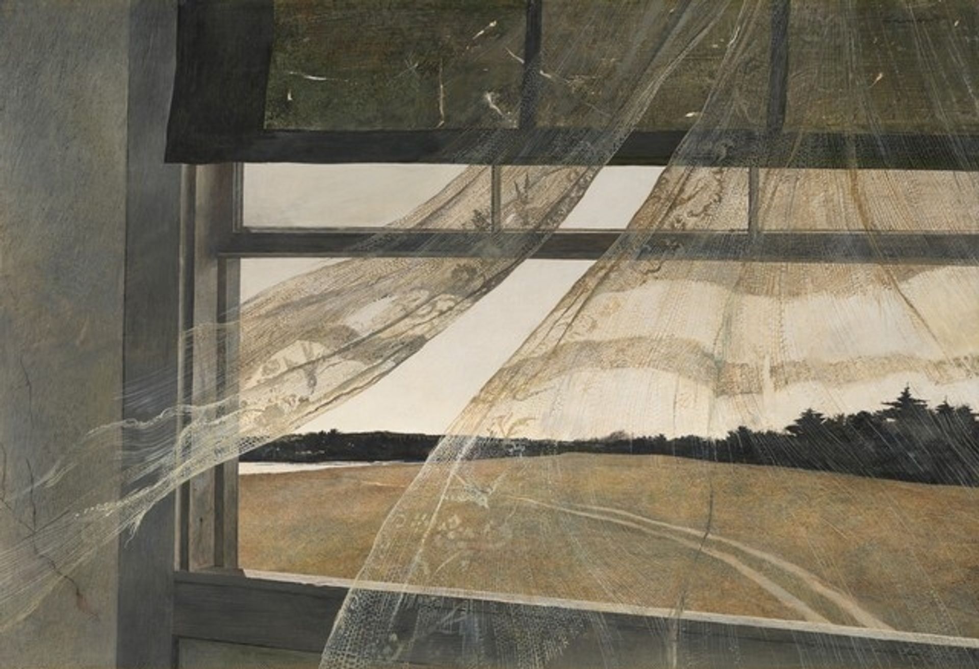 Wind from the Sea by Andrew Wyeth