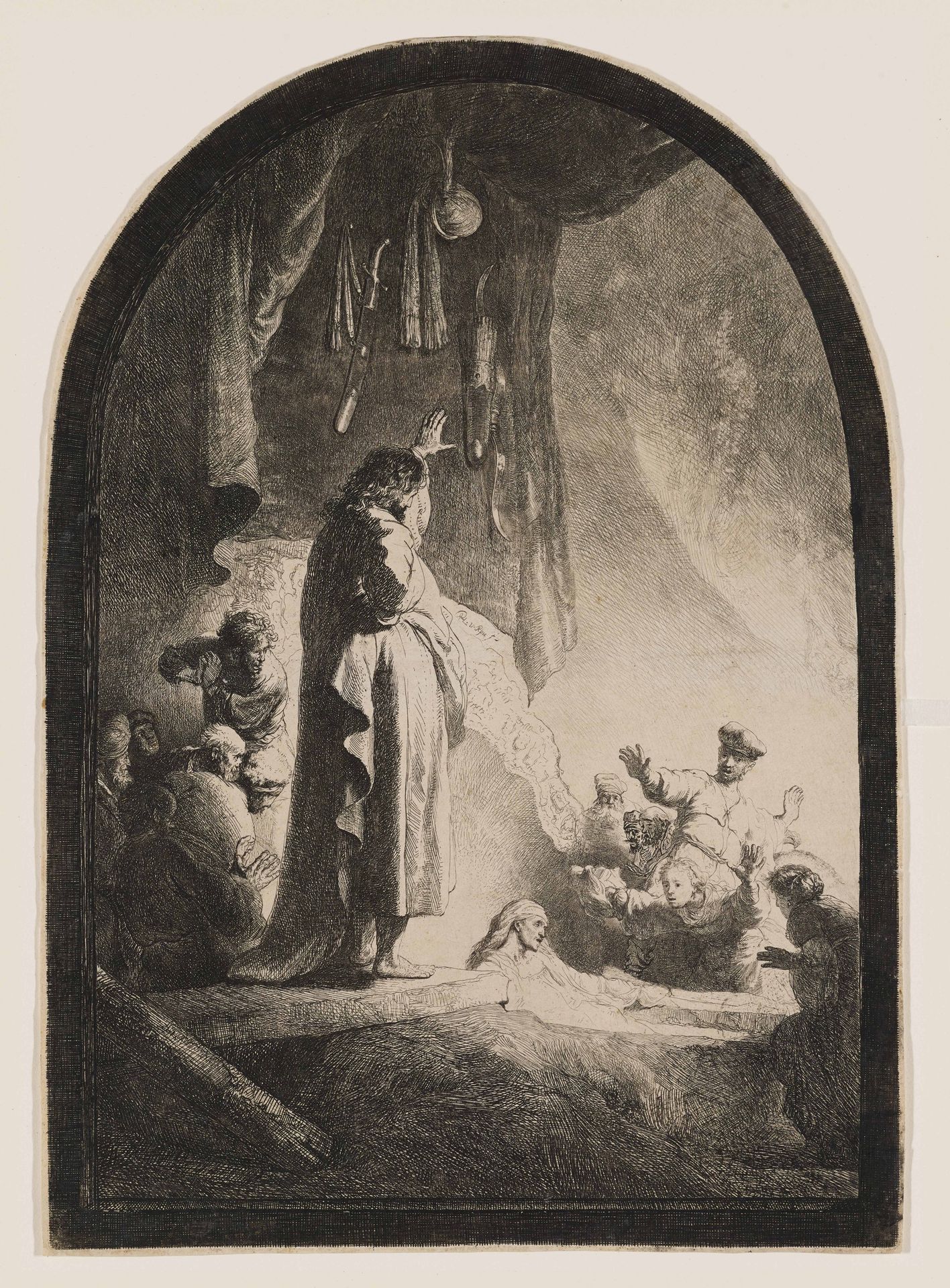 The Raising of Lazarus by Rembrandt van Rijn