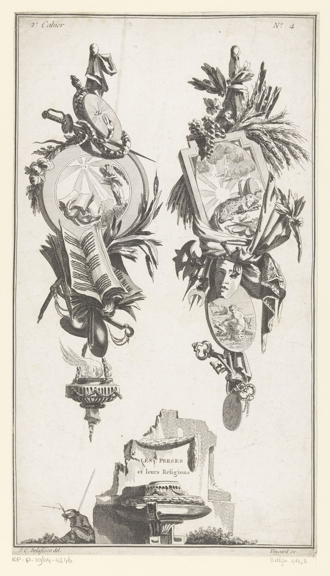 Perzië by Etienne Claude Voysard