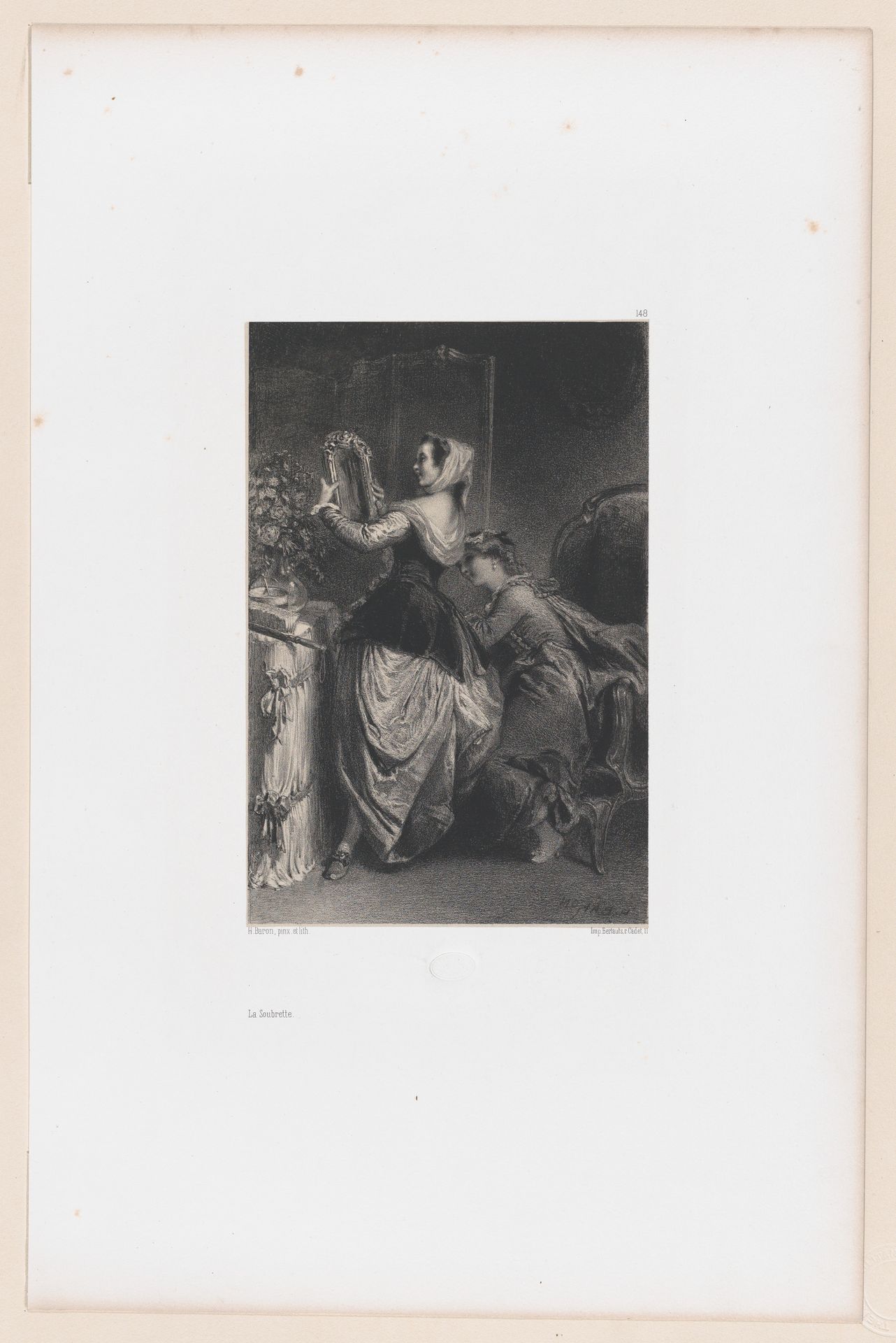 The Maid by Henri-Charles-Antoine Baron