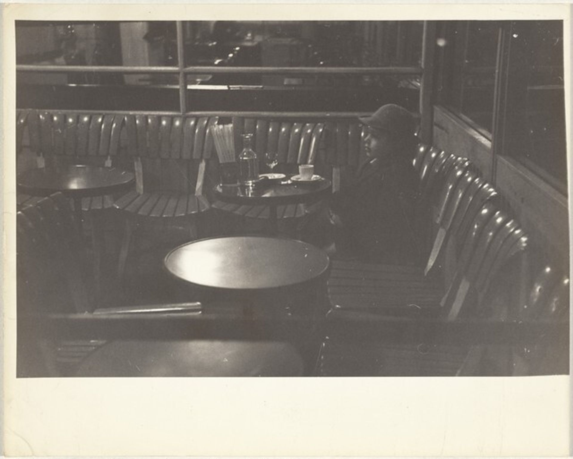 Café, Paris by Robert Frank