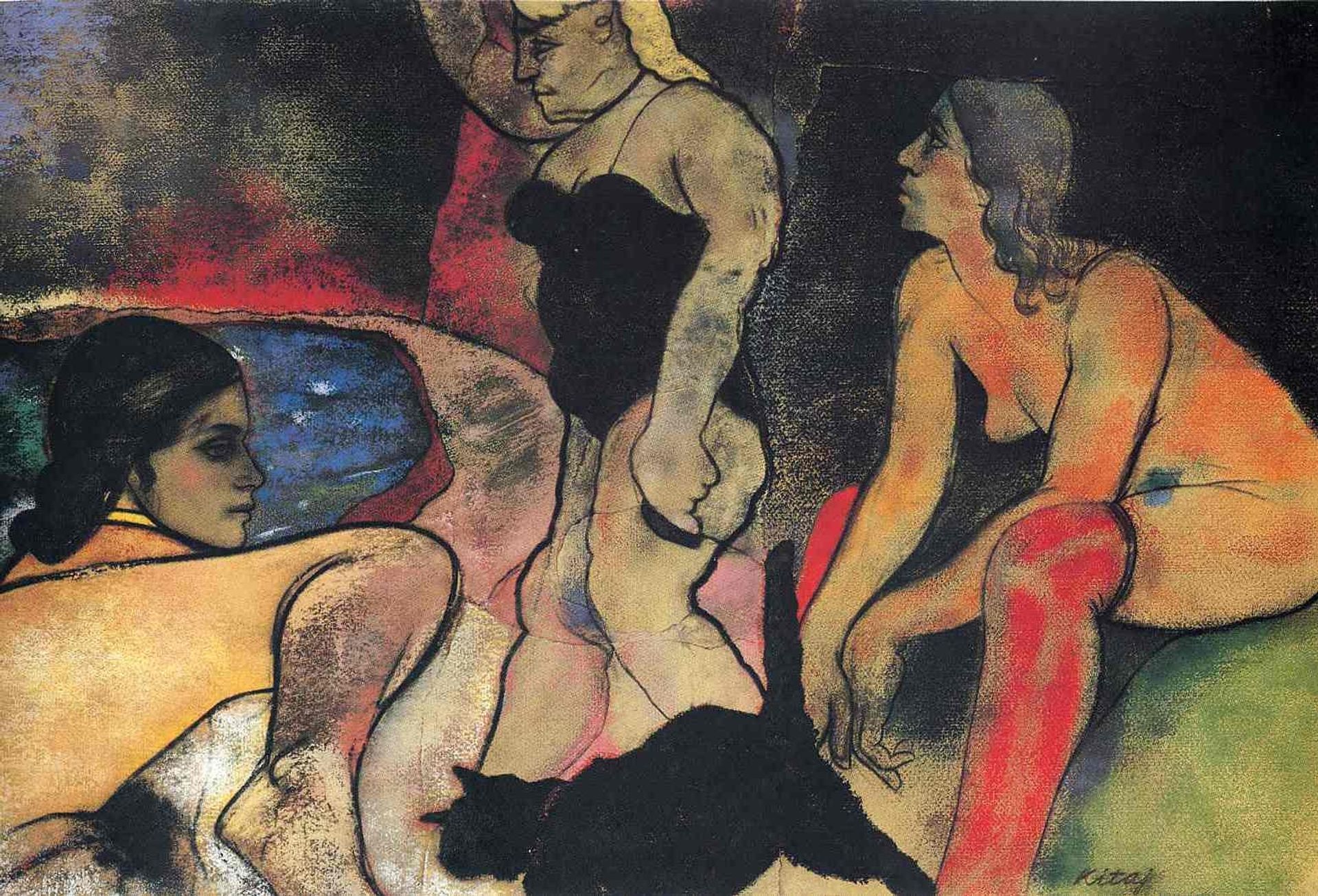 The Rise of Fascism by R. B. Kitaj