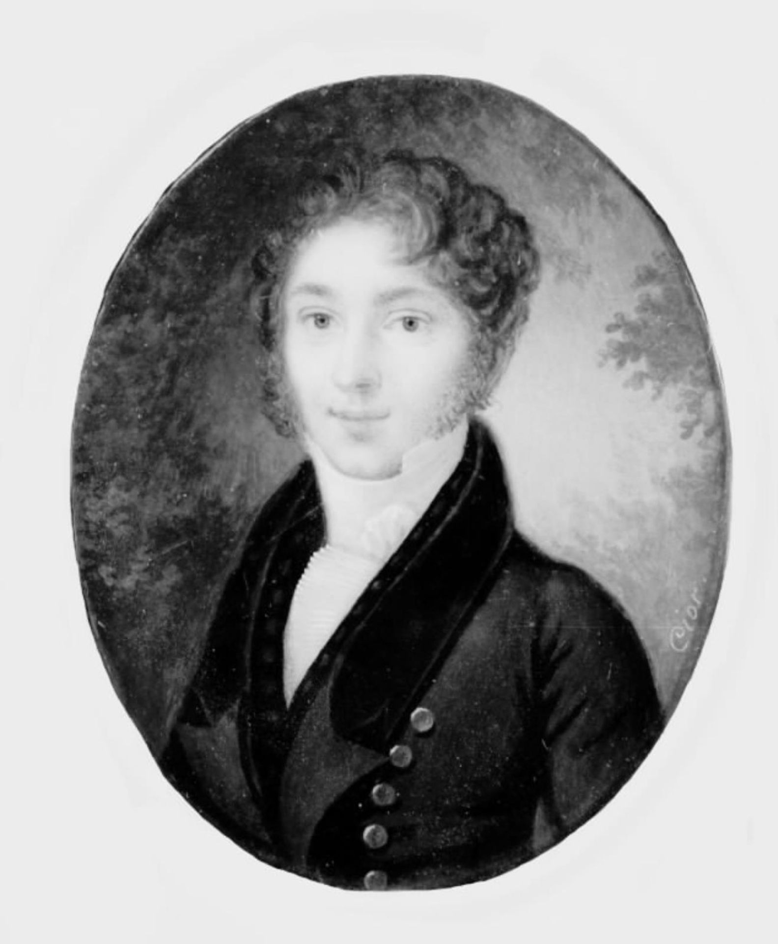 Portrait of a Gentleman by Charles Pierre Cior