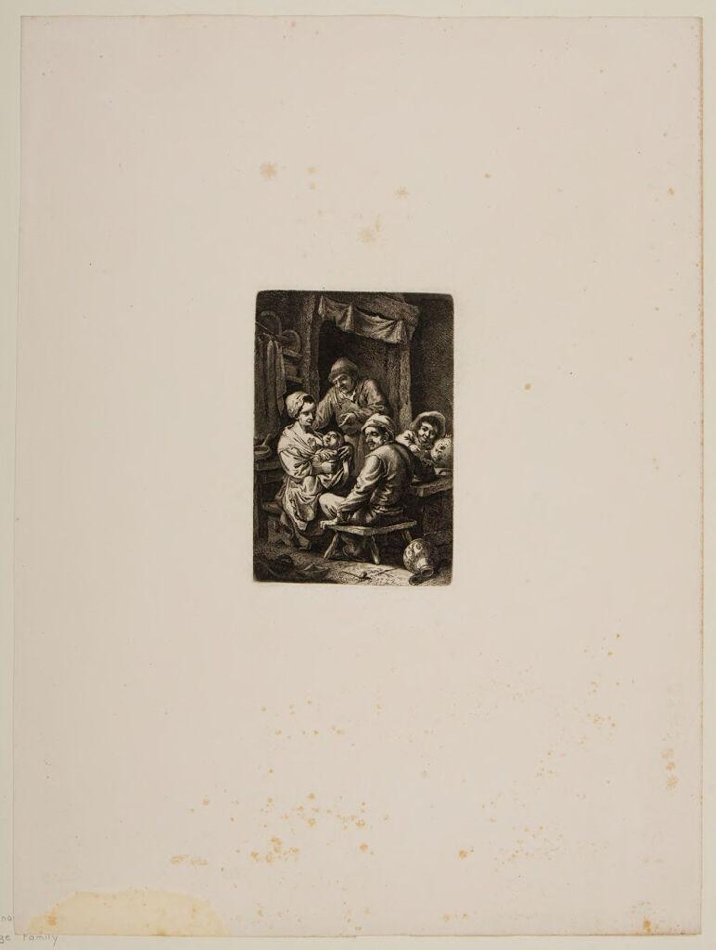 Village Family by Ferdinand Kobell