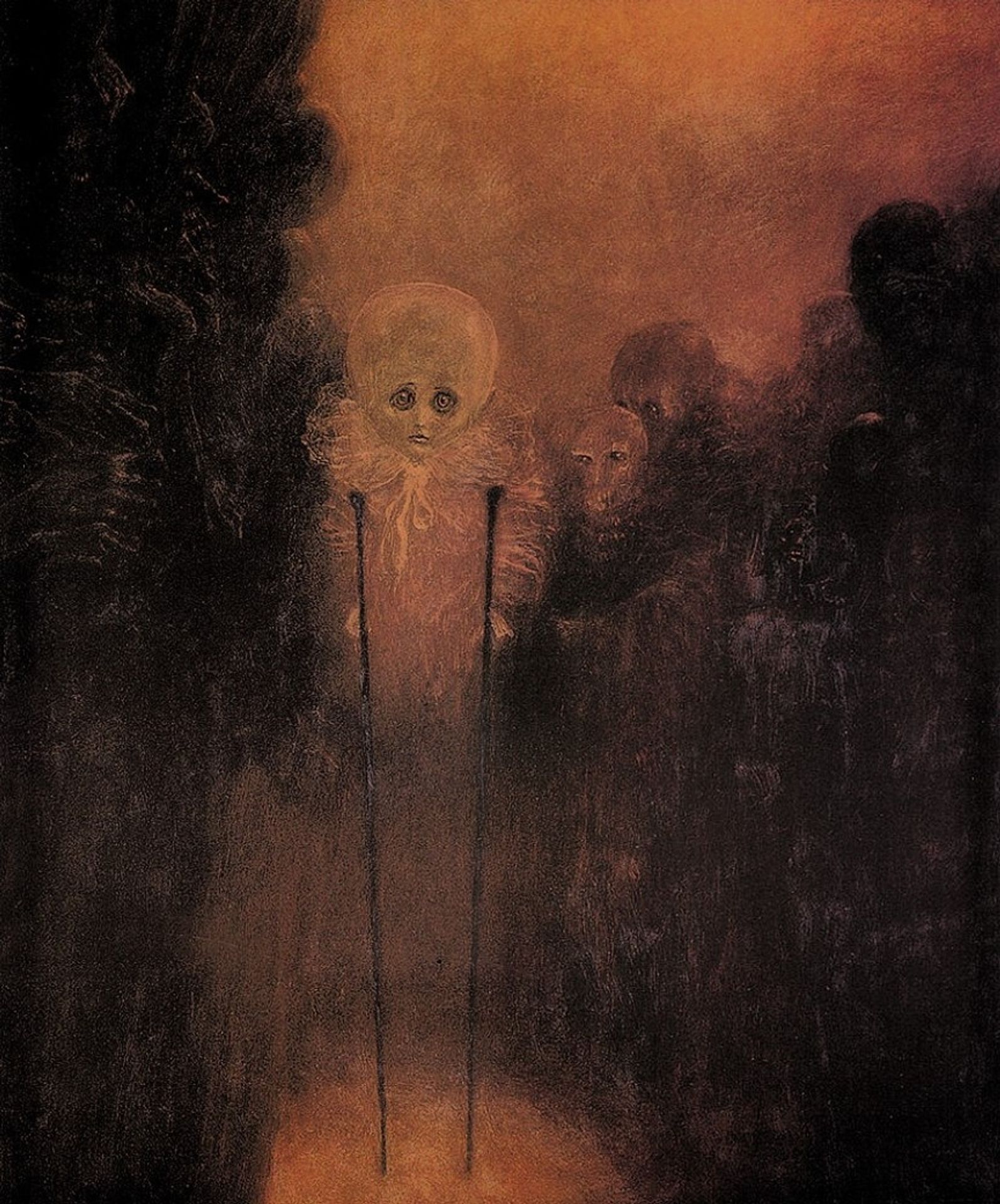 Untitled by Zdzislaw Beksinski