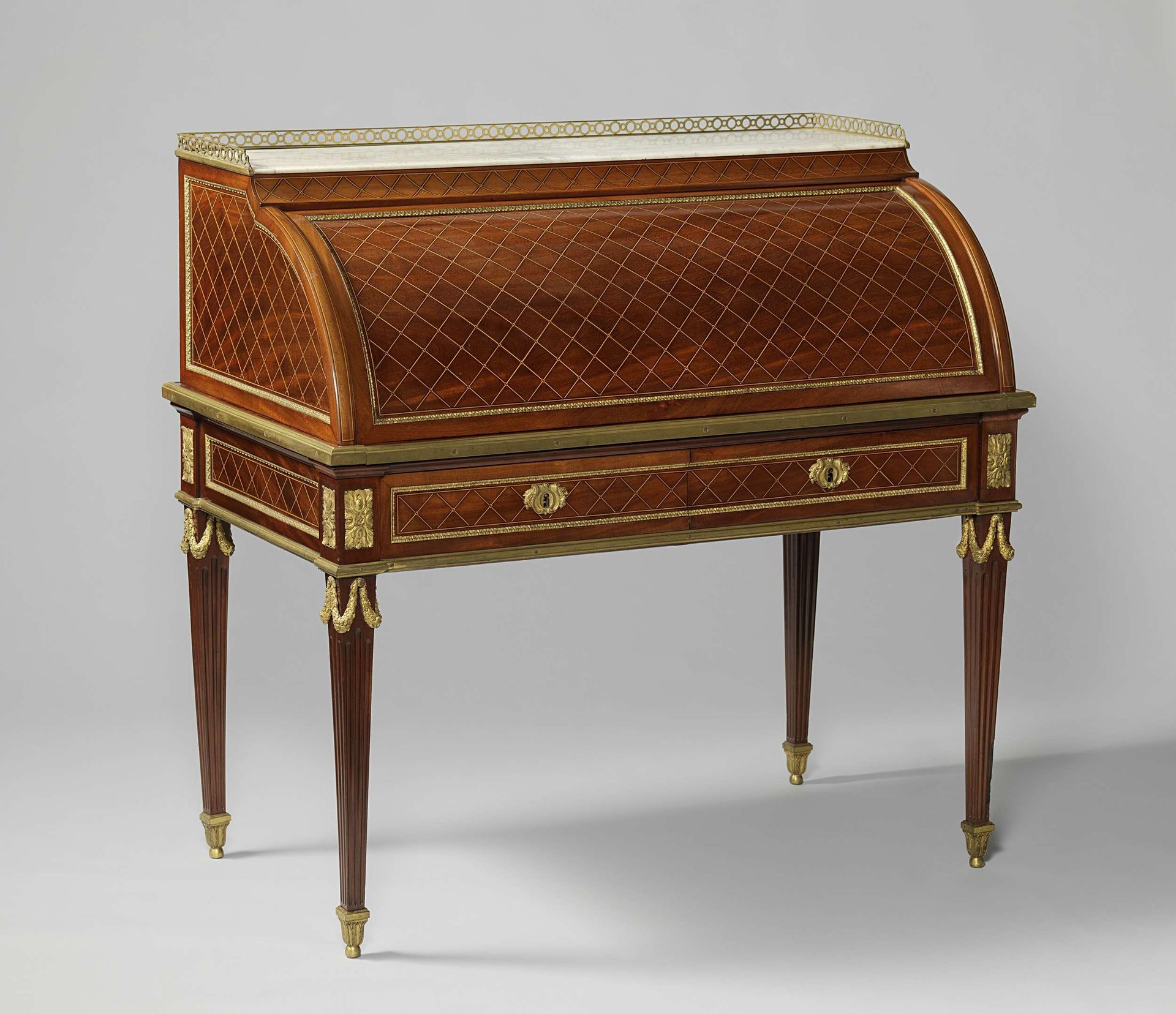 Cylinder-top Desk by Jean-François Leleu