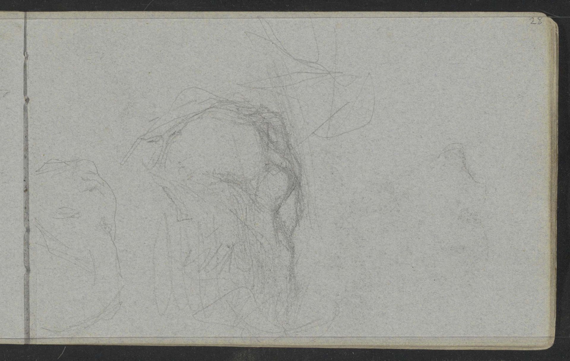 Koppen van een peuter by Matthijs Maris