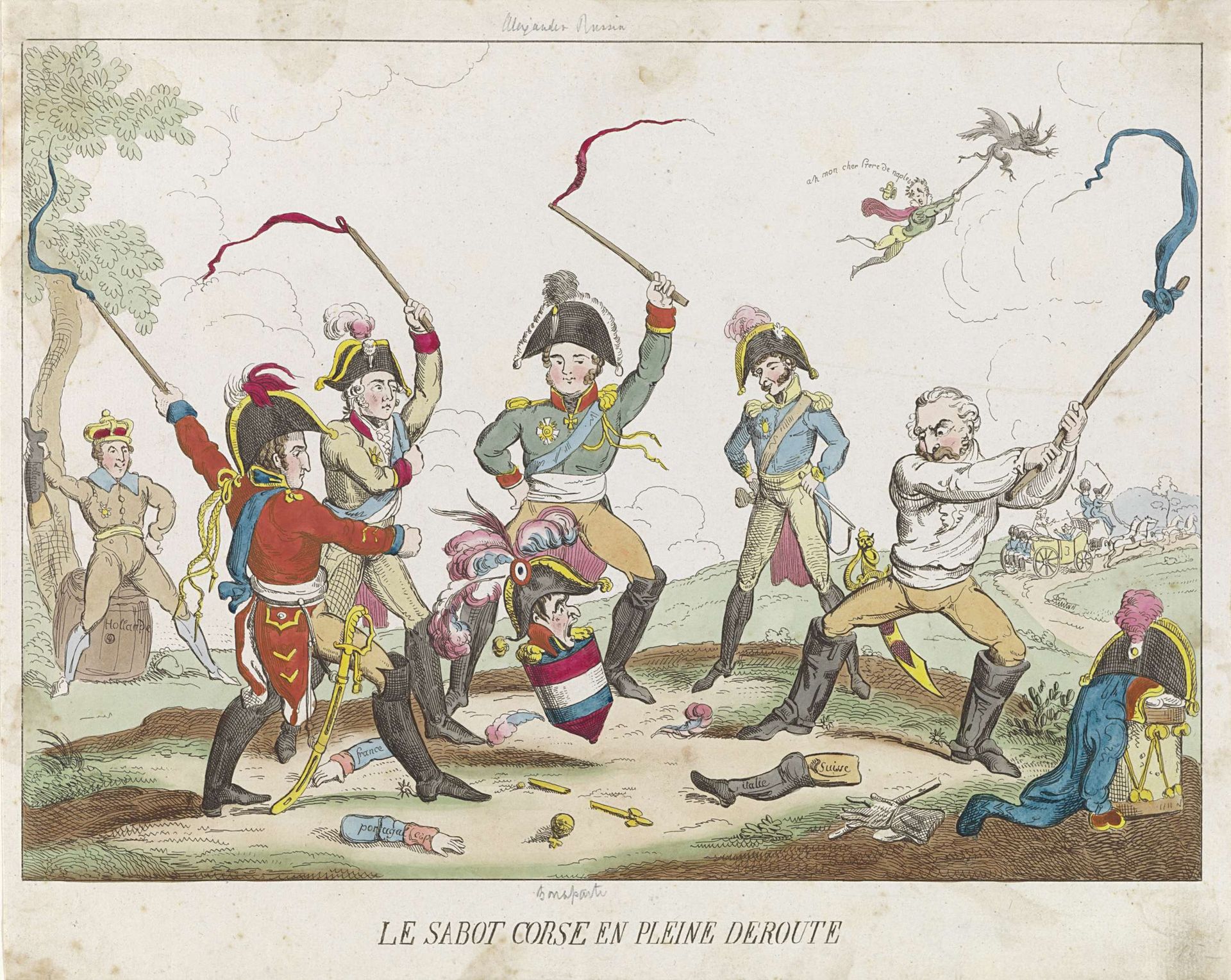 De Corsicaanse tol, 1814 by Anonymous