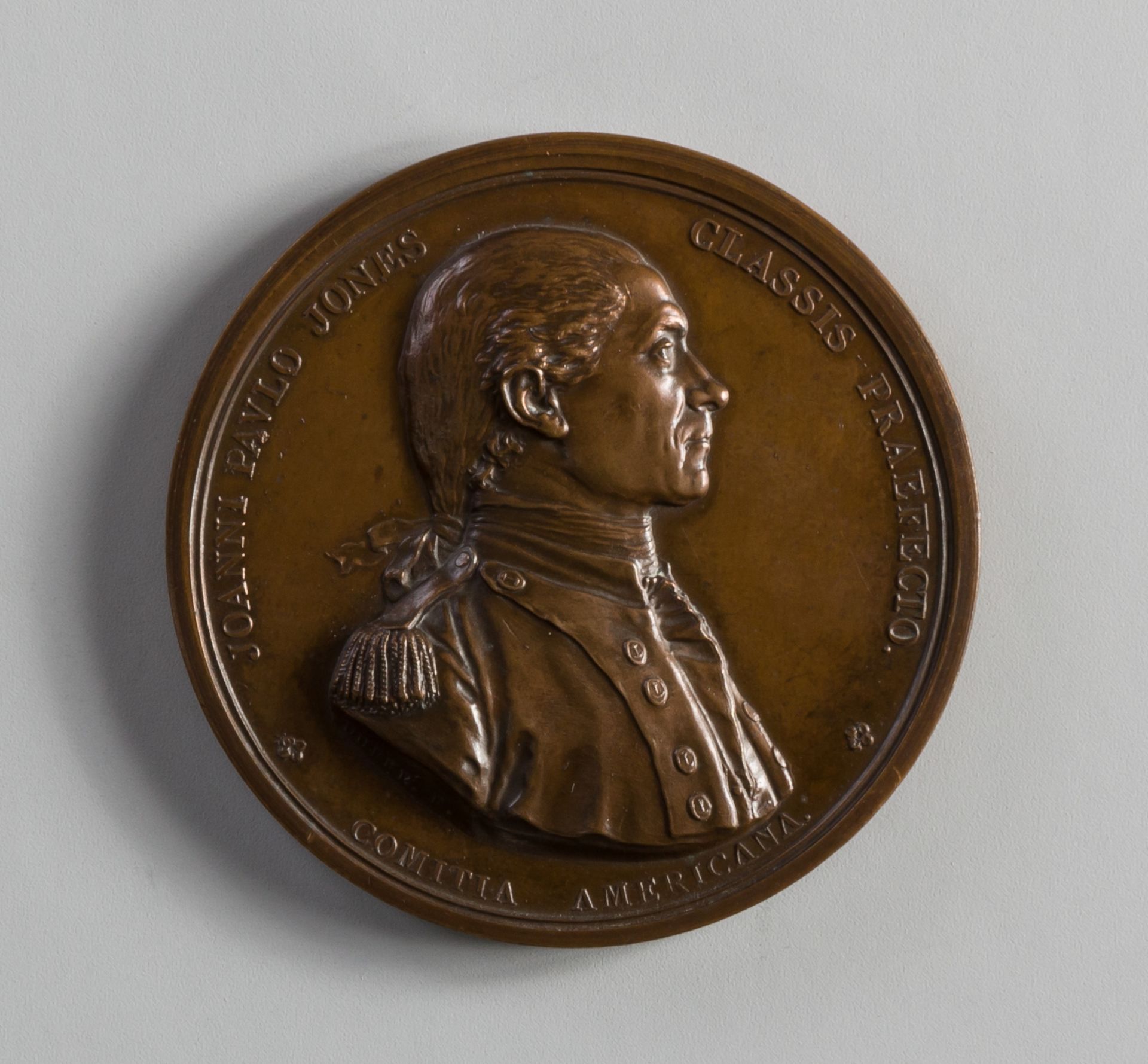 Medal of John Paul Jones and the Serapis by Augustin Dupré