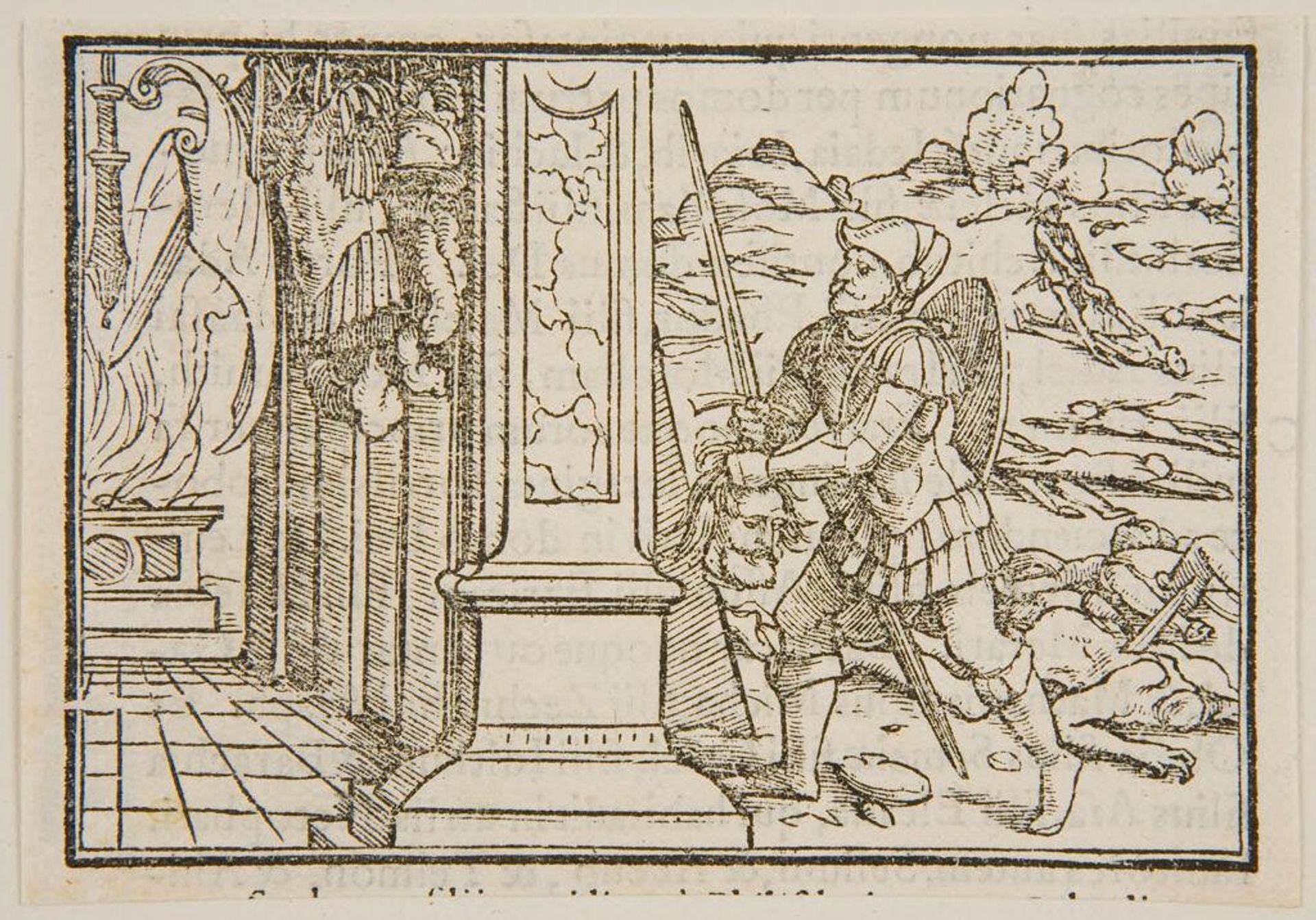 1 Chron. X by Hans Holbein the Younger
