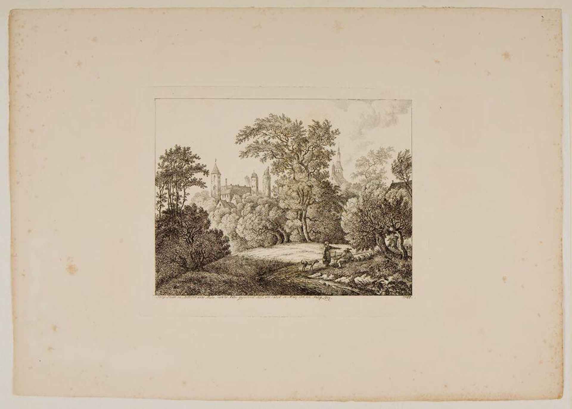 Schloss Pouch by Johann Philipp Wilhelm Lenz