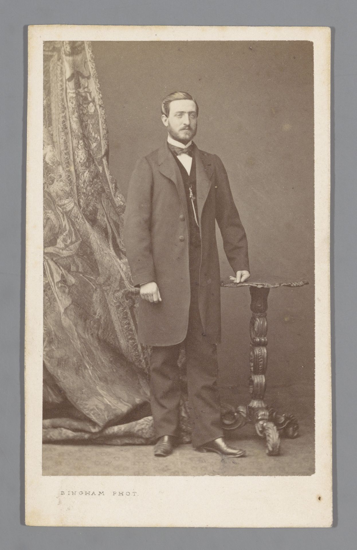 Portret van een onbekende man by Robert Jefferson Bingham