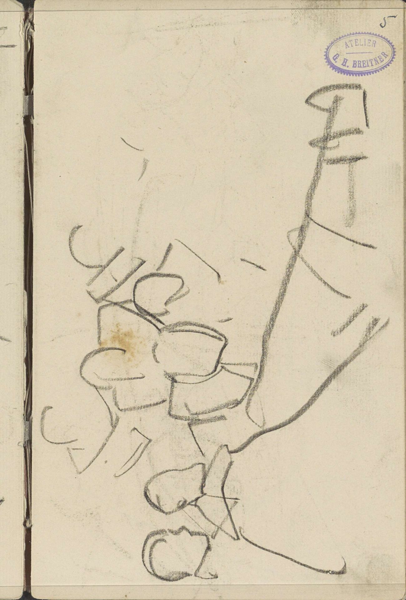 Figuurstudies by George Hendrik Breitner