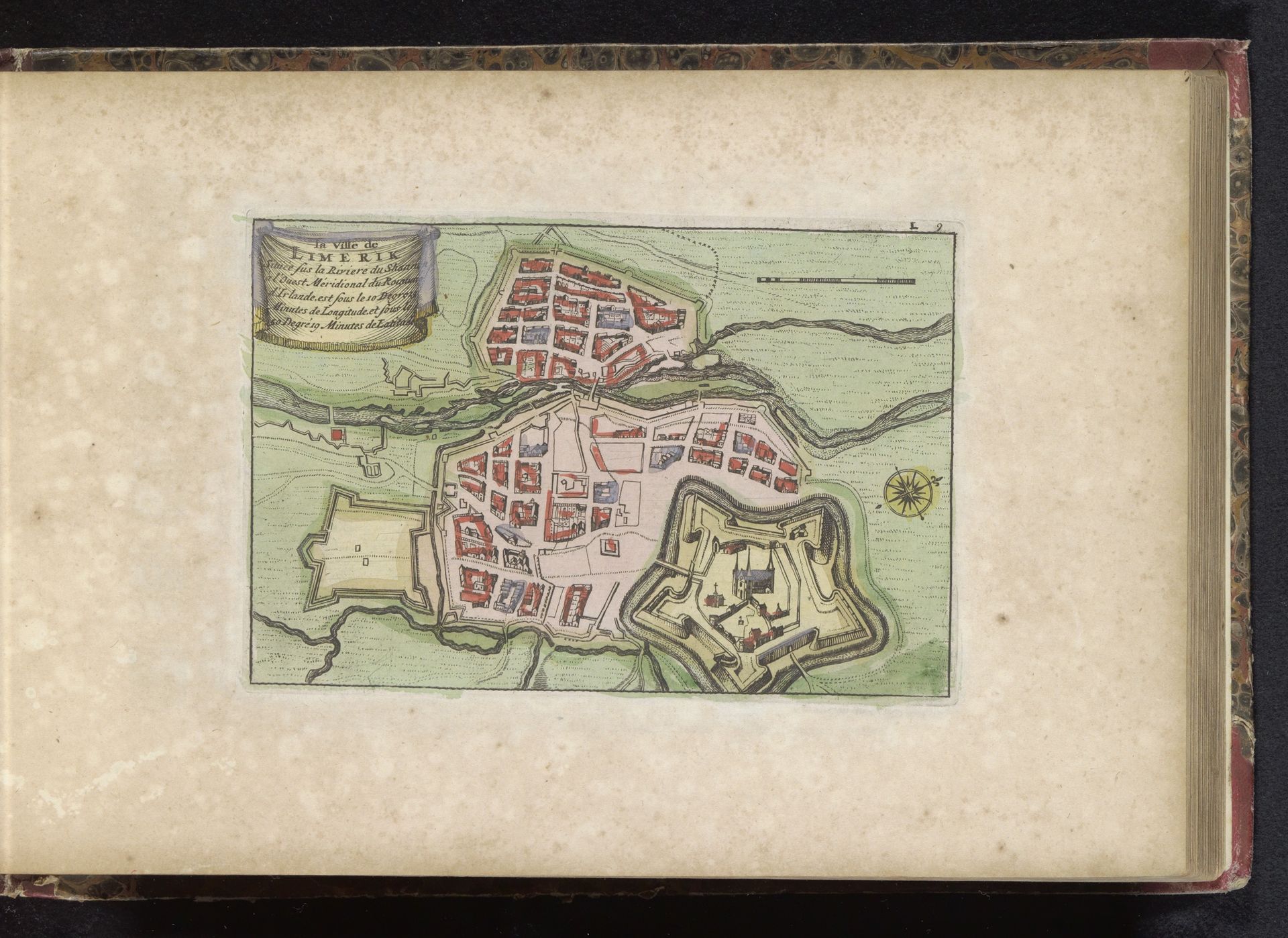 Plattegrond van Limerick by Anonymous