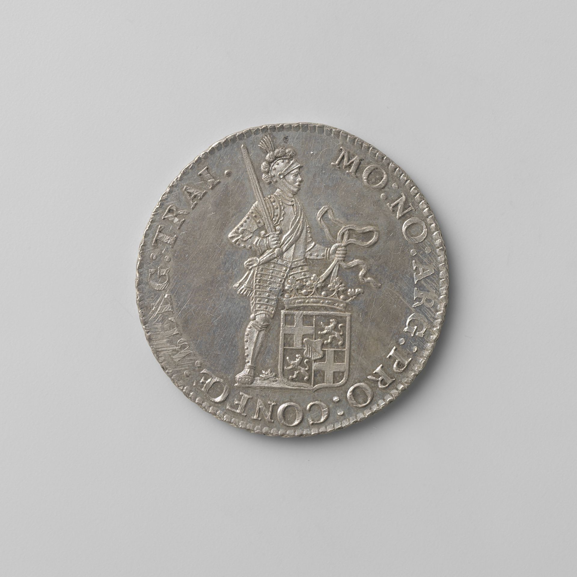 Utrechtse halve zilveren dukaat, 1761 by Provincie Utrecht