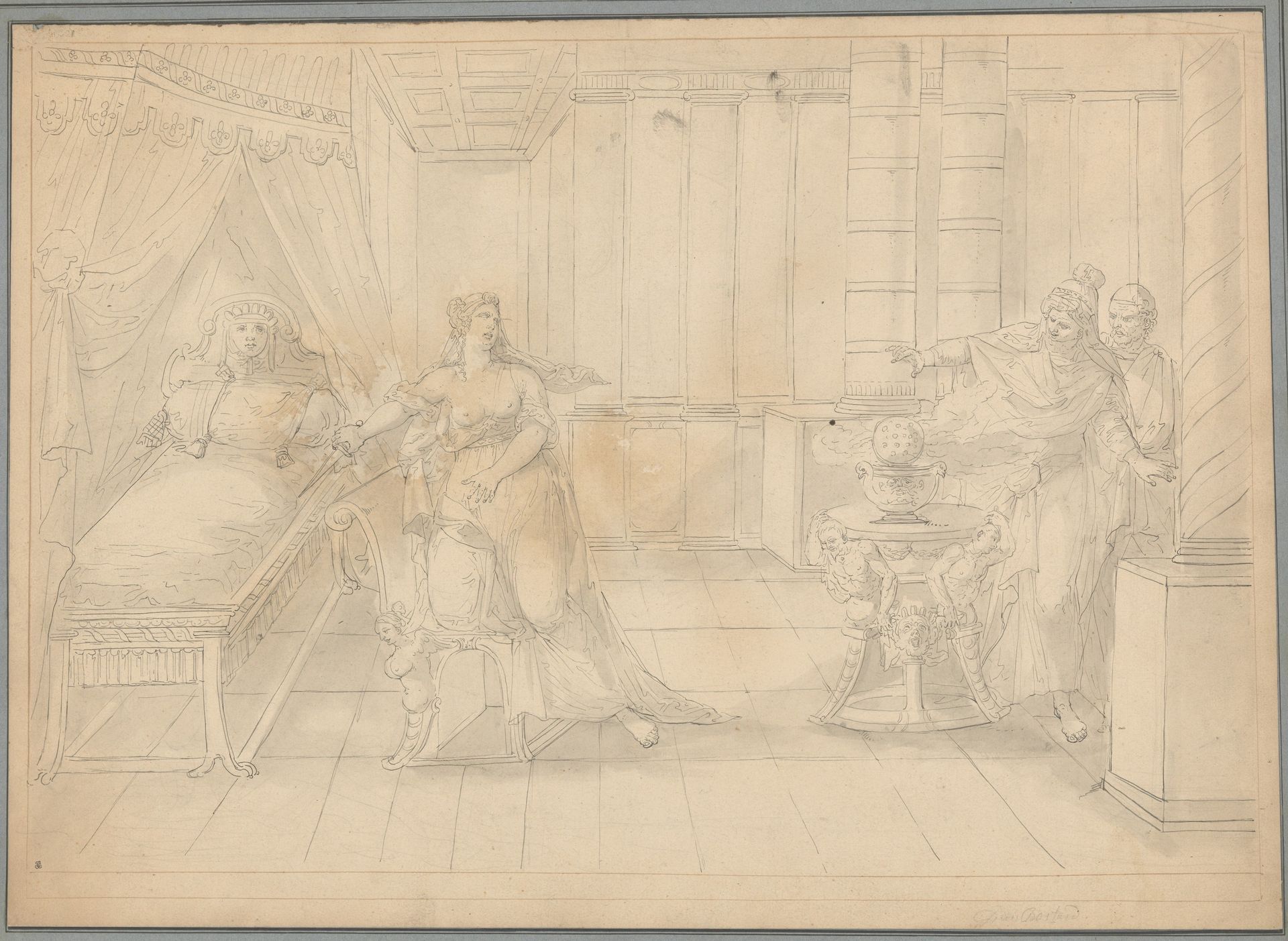 A Scene from Ancient History by François Boitard
