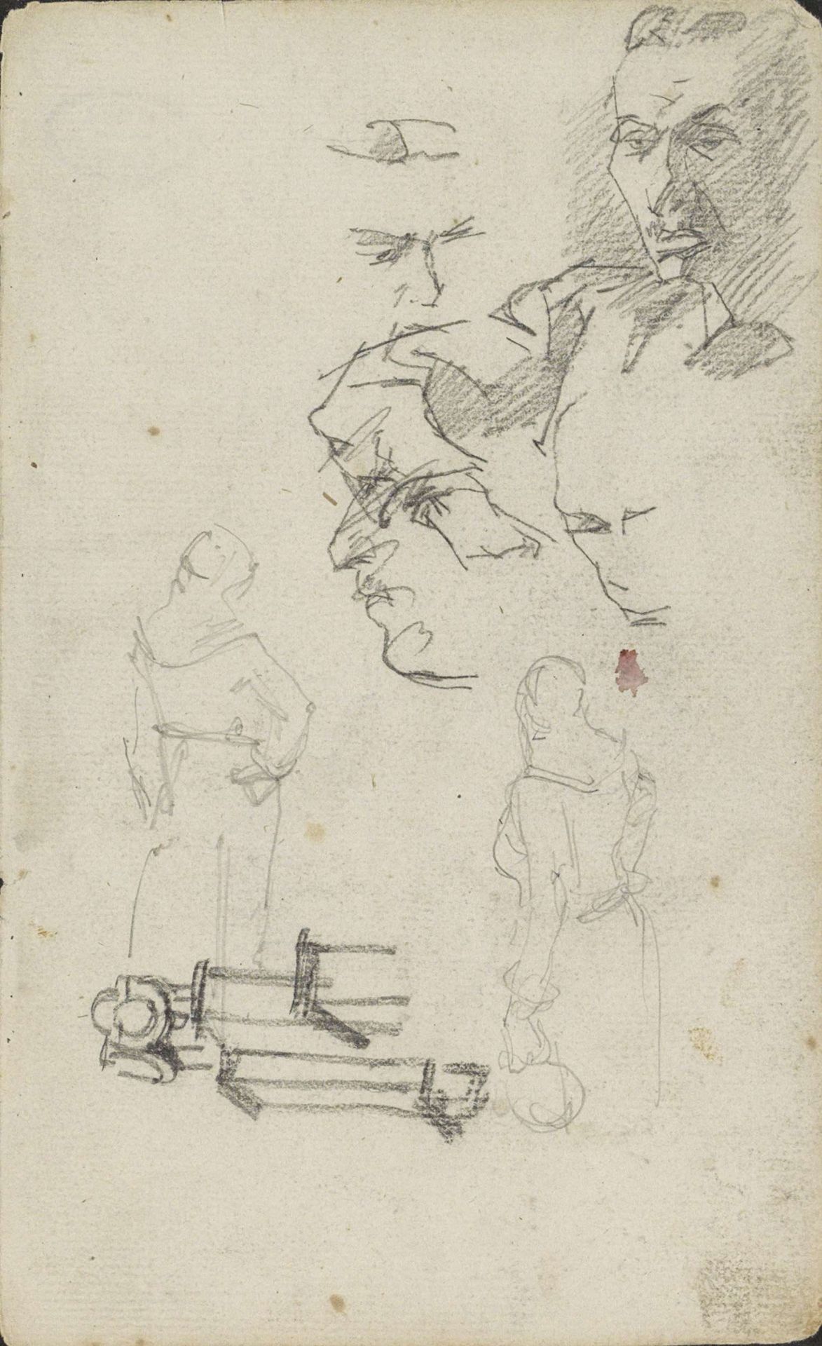 Figuurstudies by George Hendrik Breitner