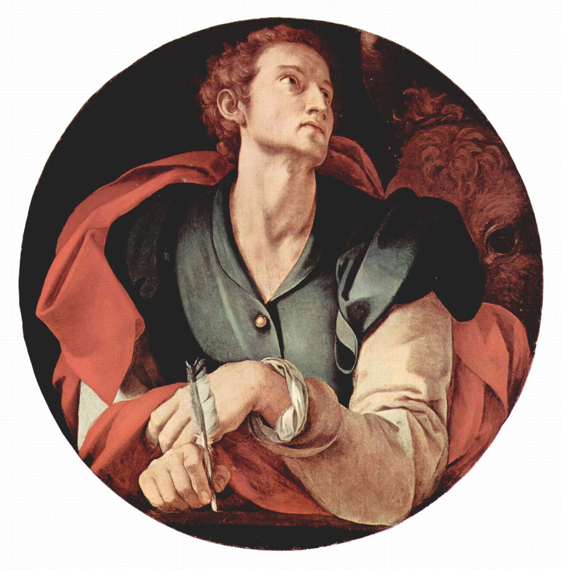 Four Evangelists: Saint Luke by Jacopo Pontormo
