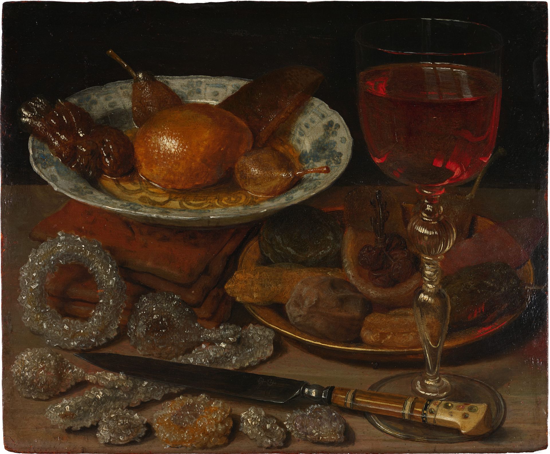 Still Life with Fruit and Sweetmeats by Georg Flegel