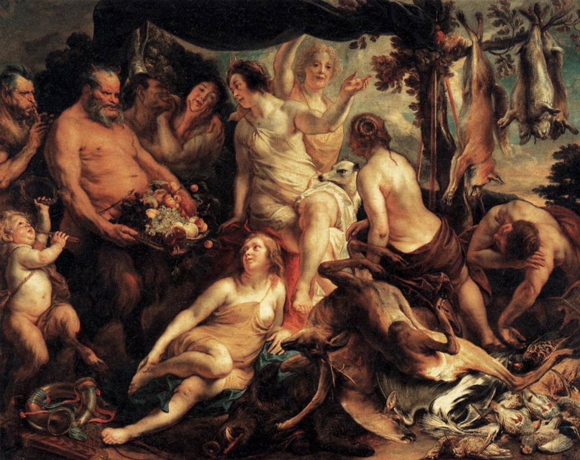 The Rest of Diana by Jacob Jordaens