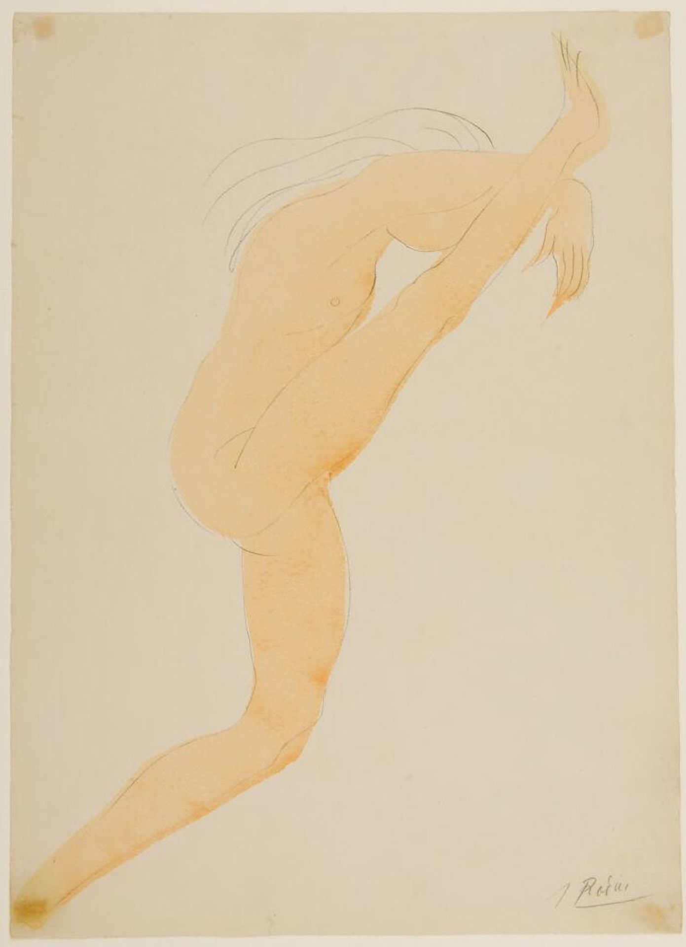 Dancing Figure by Imitator of Auguste Rodin