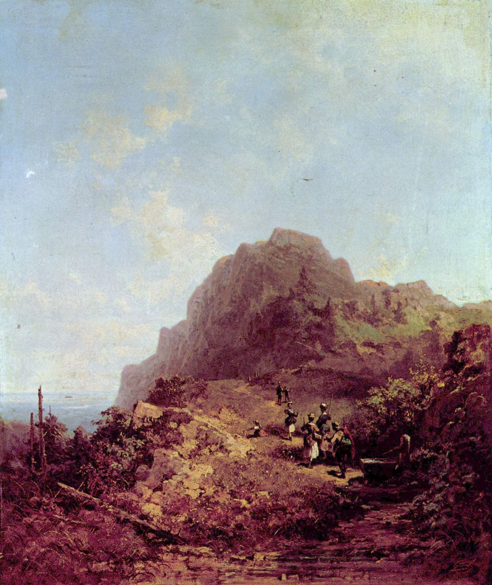 Mountain Hike (Trip to Duke Stand) by Carl Spitzweg