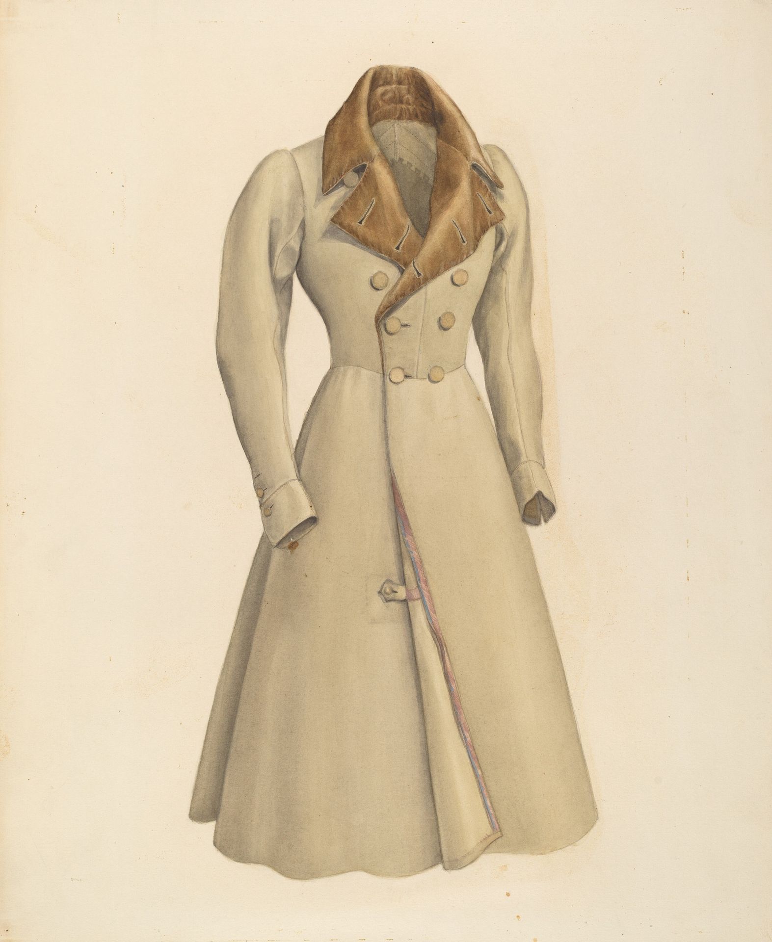 Man's Top Coat by Henry De Wolfe