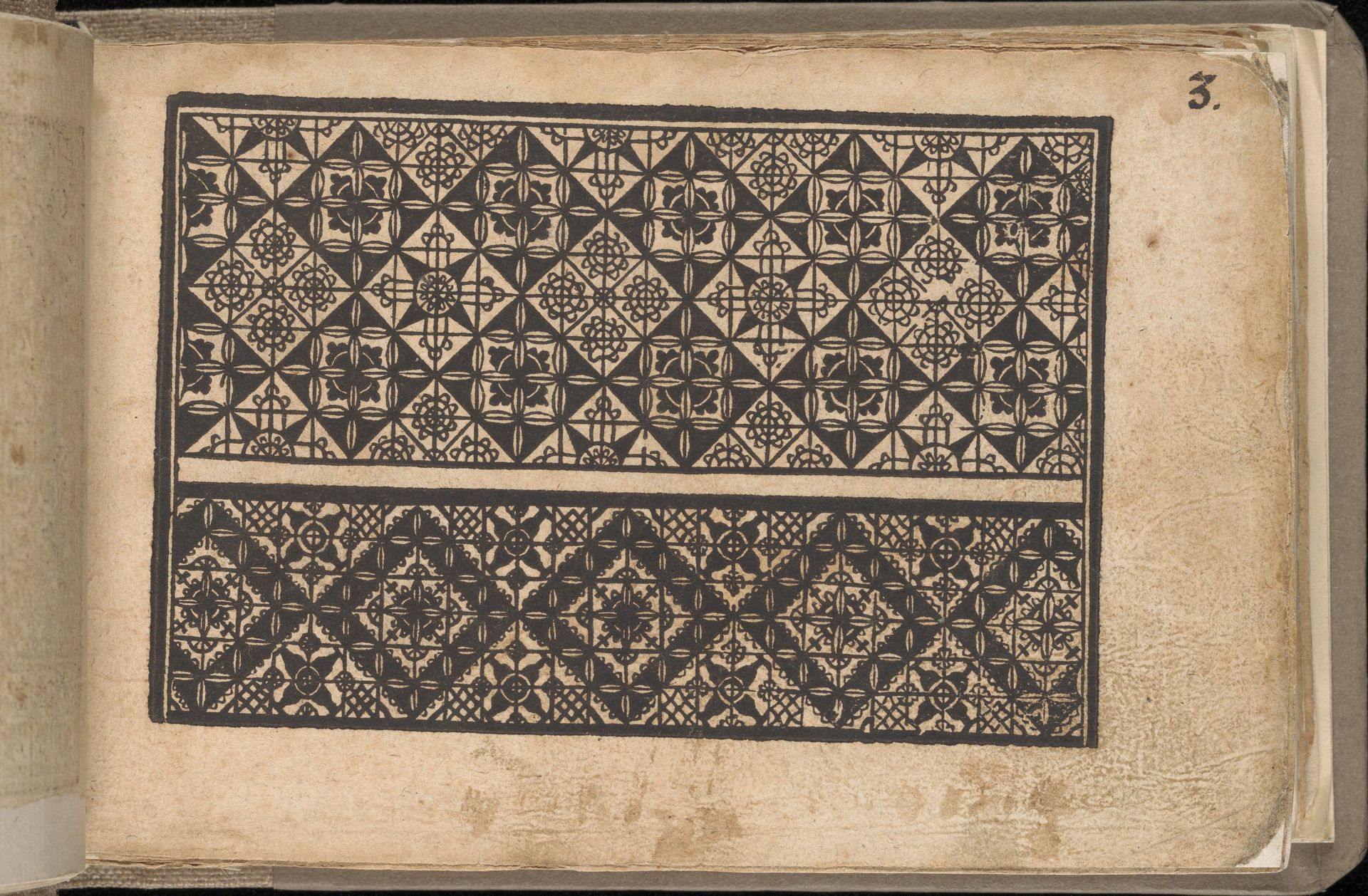 Schön newes Modelbuch (Page 3r) by Sigismundus Latomus
