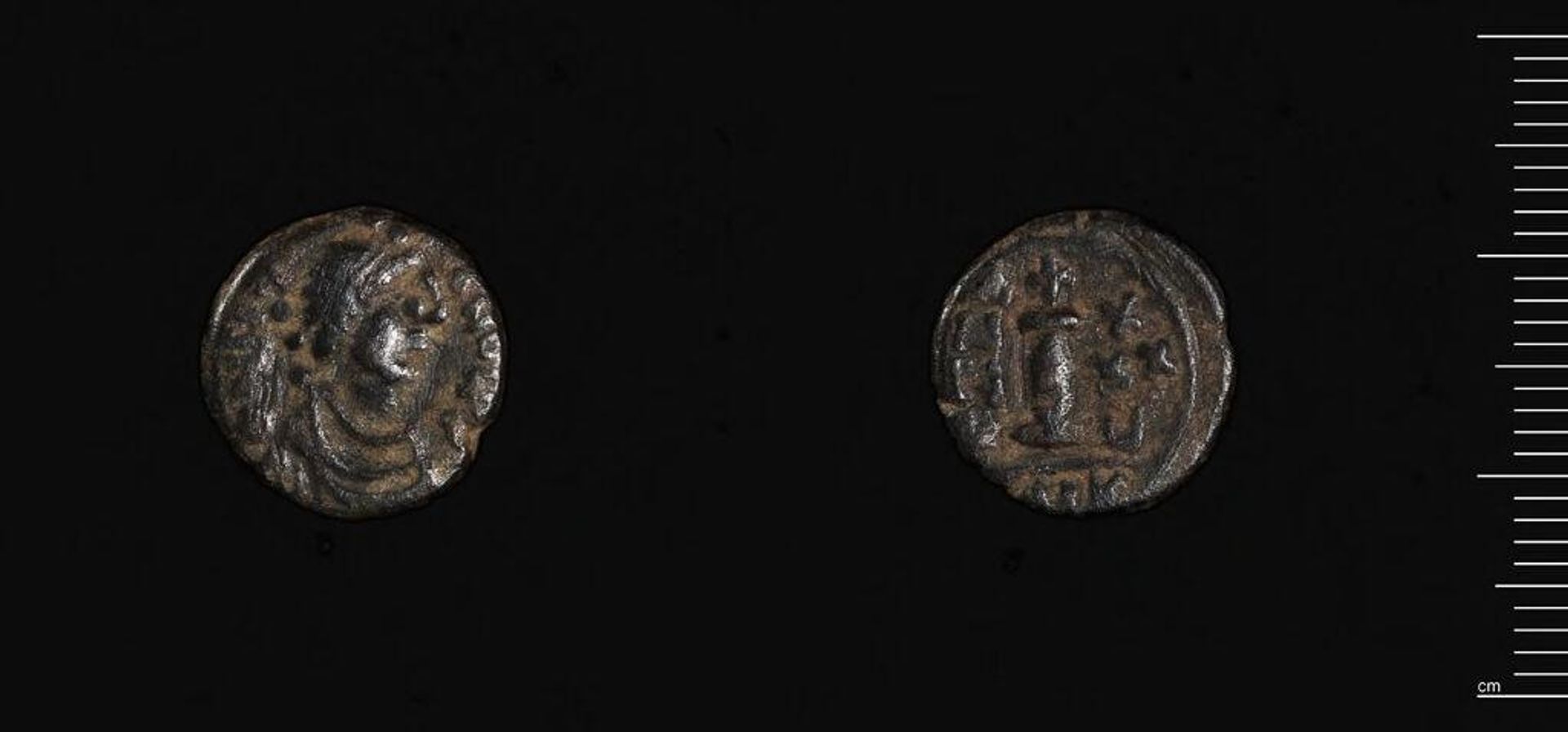 Coin of Justinian I by Justinian I