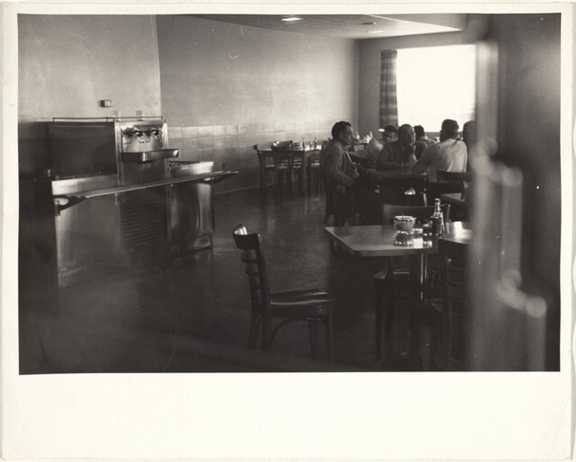Esso plant cafeteria--Baton Rouge, Louisiana by Robert Frank