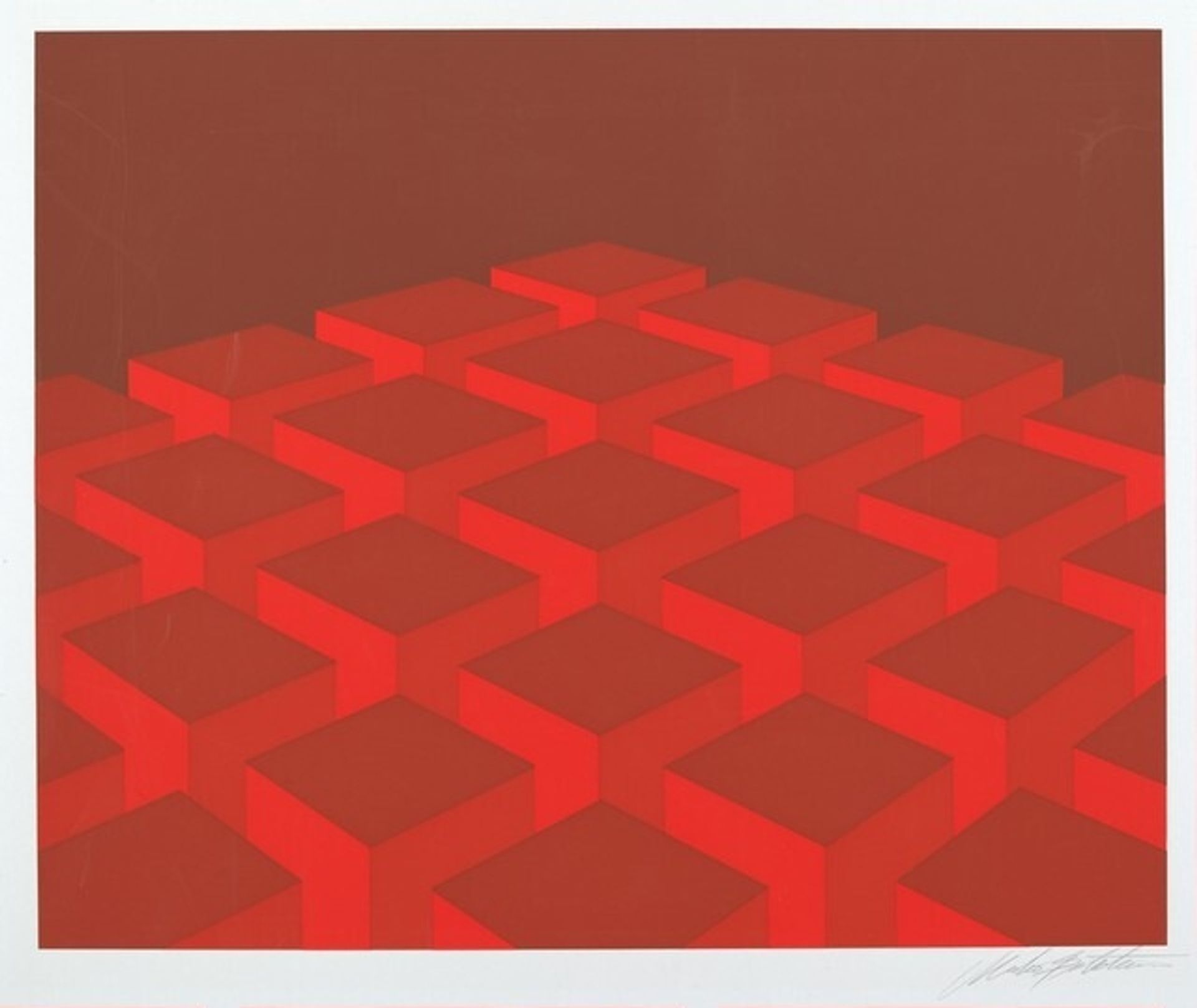 Red Cubes by Marko Spalatin