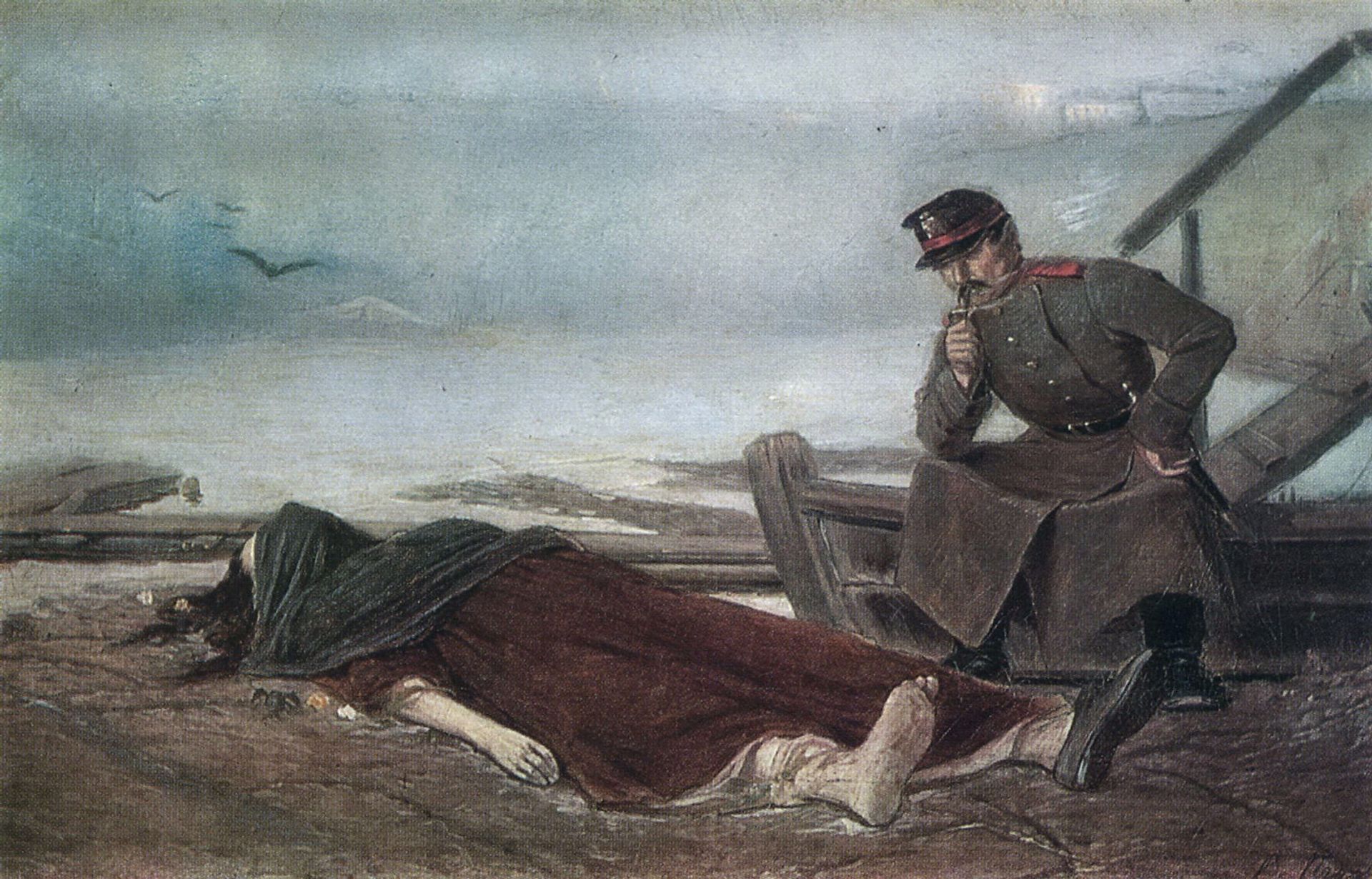 Drowned by Vasily Perov