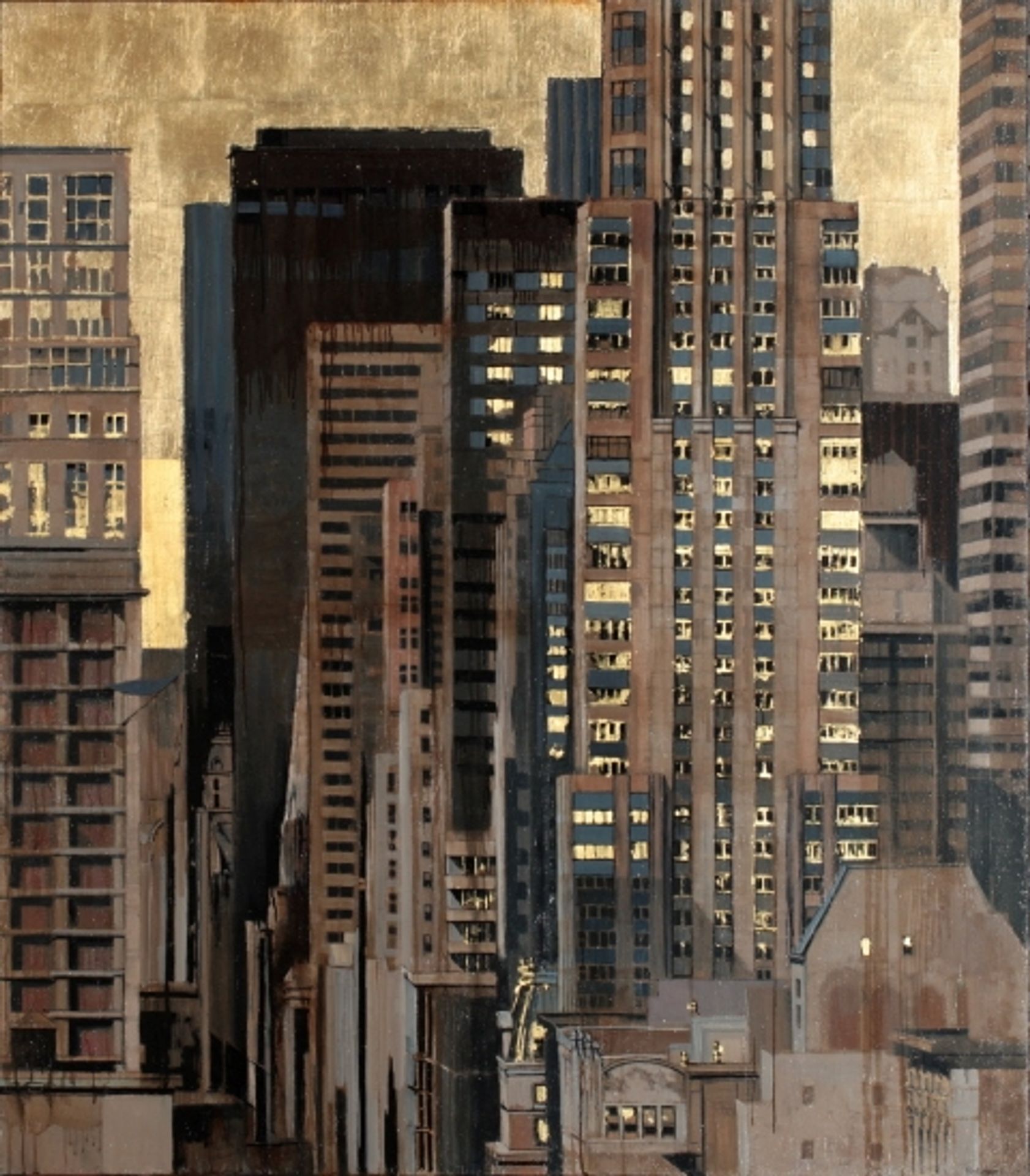 Fith Ave in Gold by Pietropoli Patrick