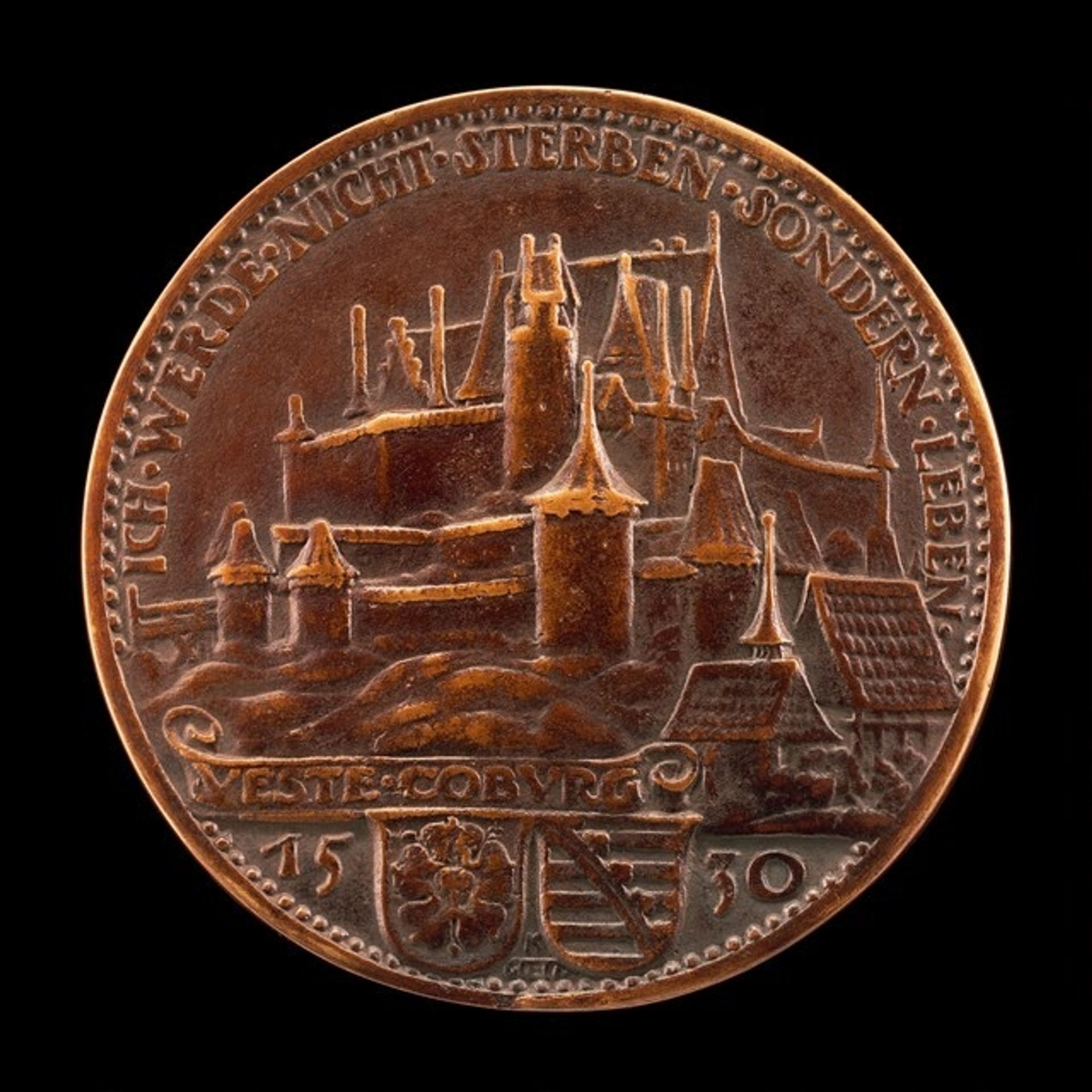The Citadel of Coburg [reverse] by Karl Goetz
