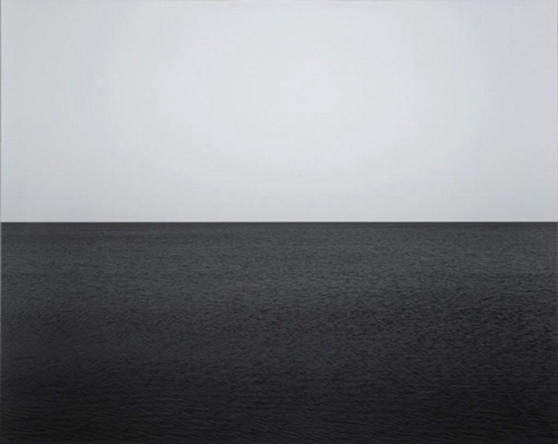 Seascape: Baltic Sea, near Rügen by Hiroshi Sugimoto