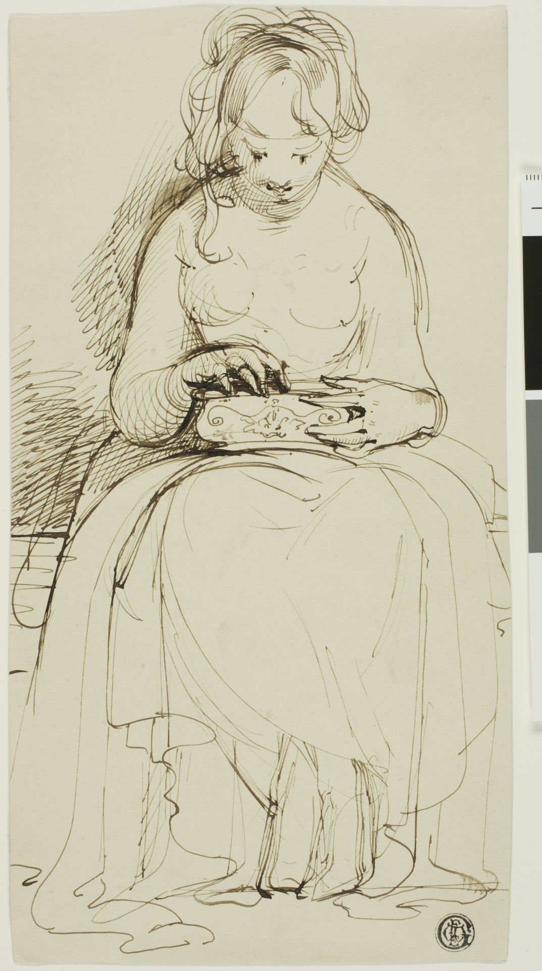Young Woman with a Box by Maria Louisa Catherine Cecilia Cosway