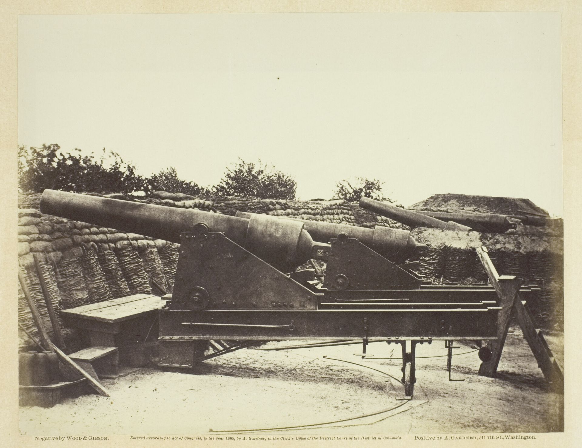 Battery No. 1, Near Yorktown, Virginia by Wood and Gibson