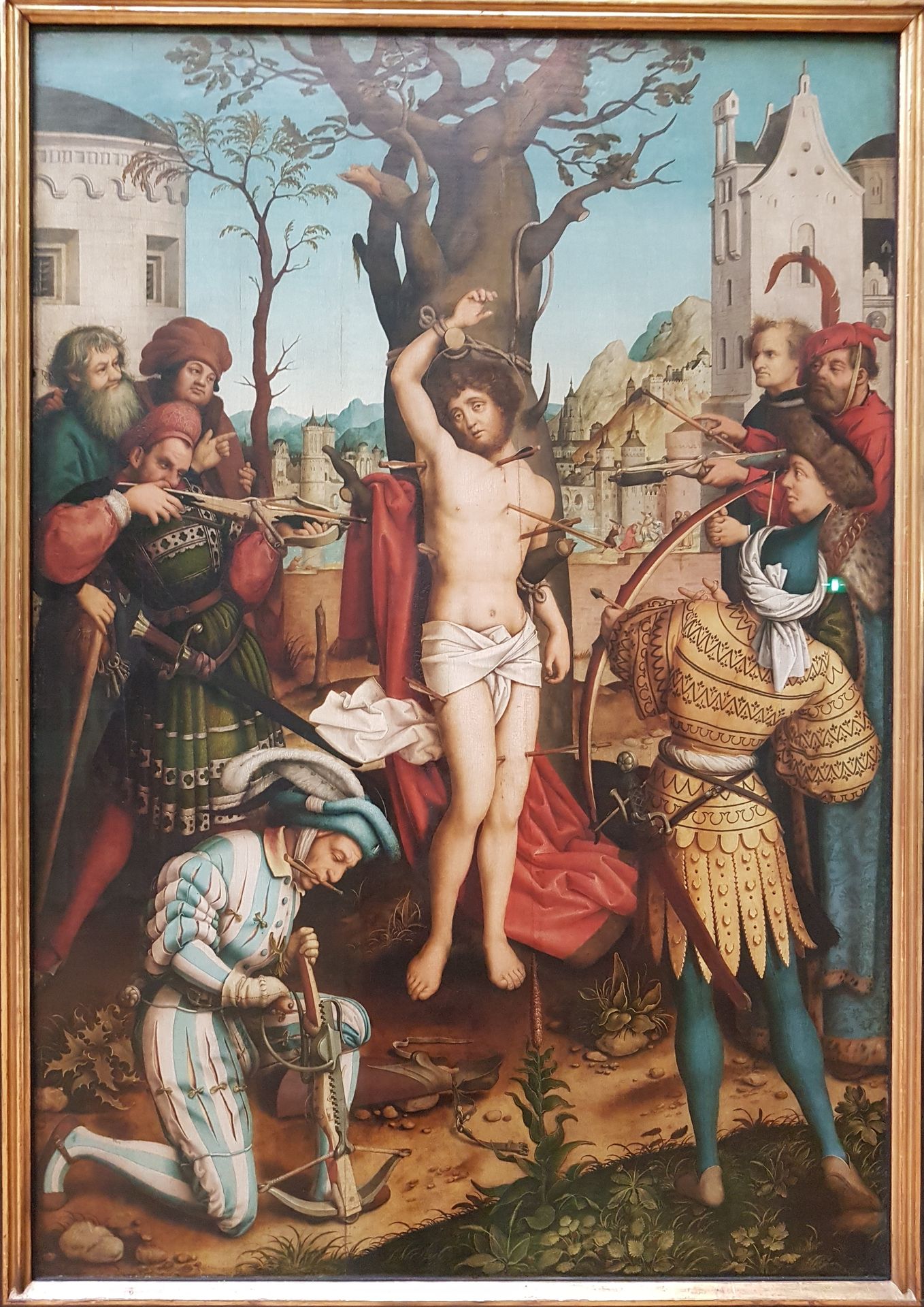 Das Martyrium Des Hl. Sebastian  (Sebastiansaltar) by Hans Holbein the Elder