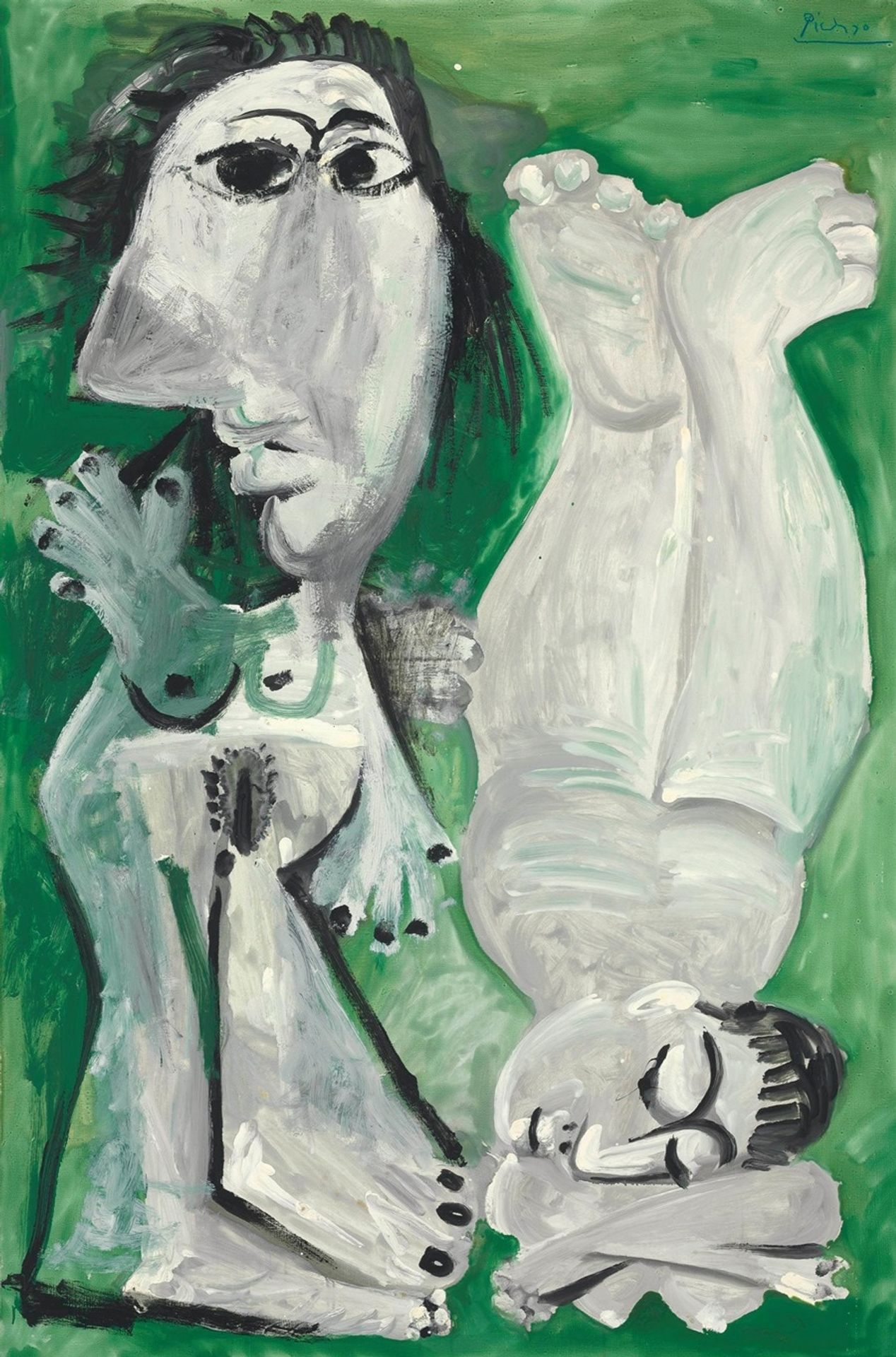 Deux nus couchés by Pablo Picasso