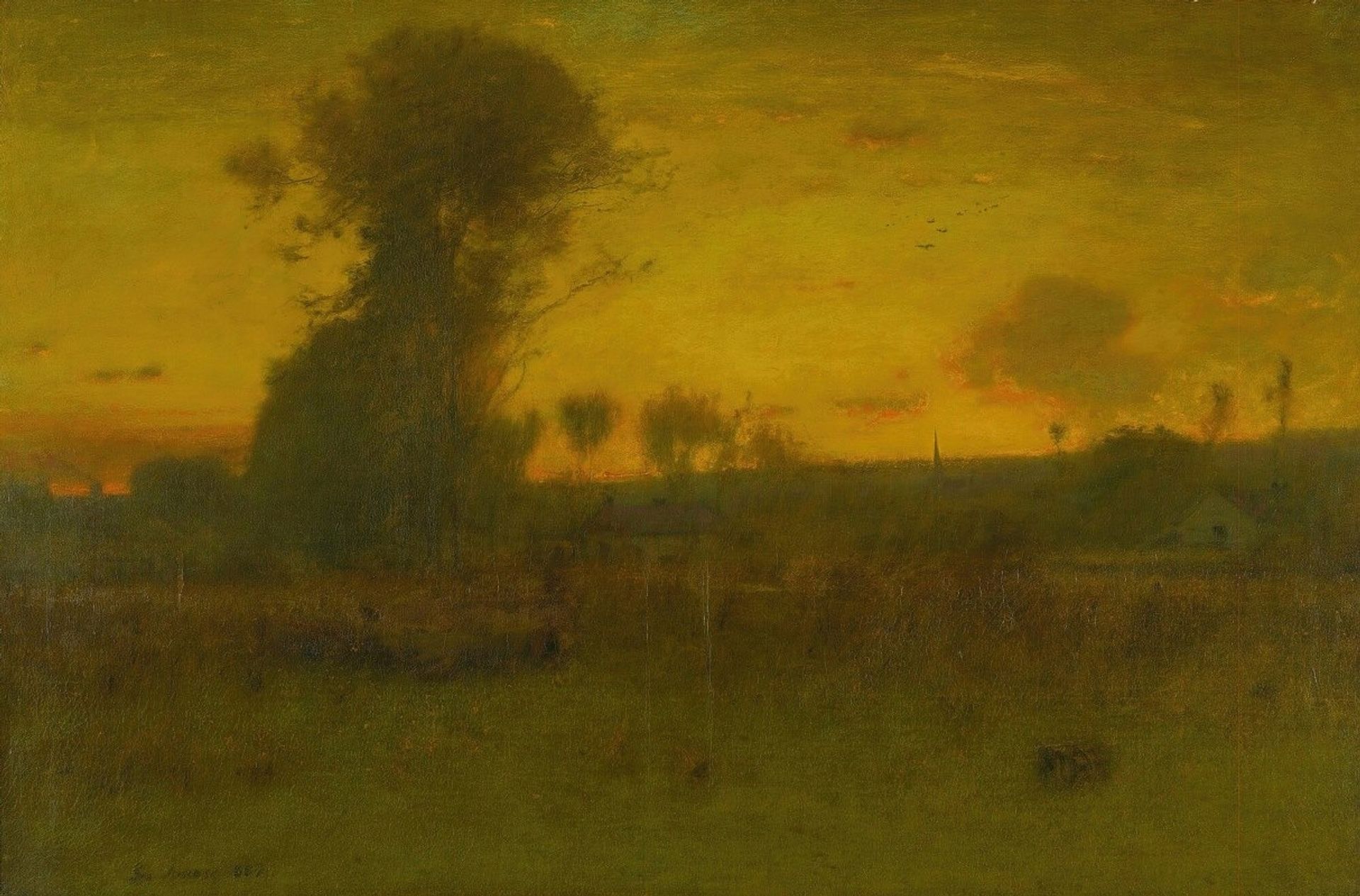 After Sundown, Montclair, New Jersey by George Inness