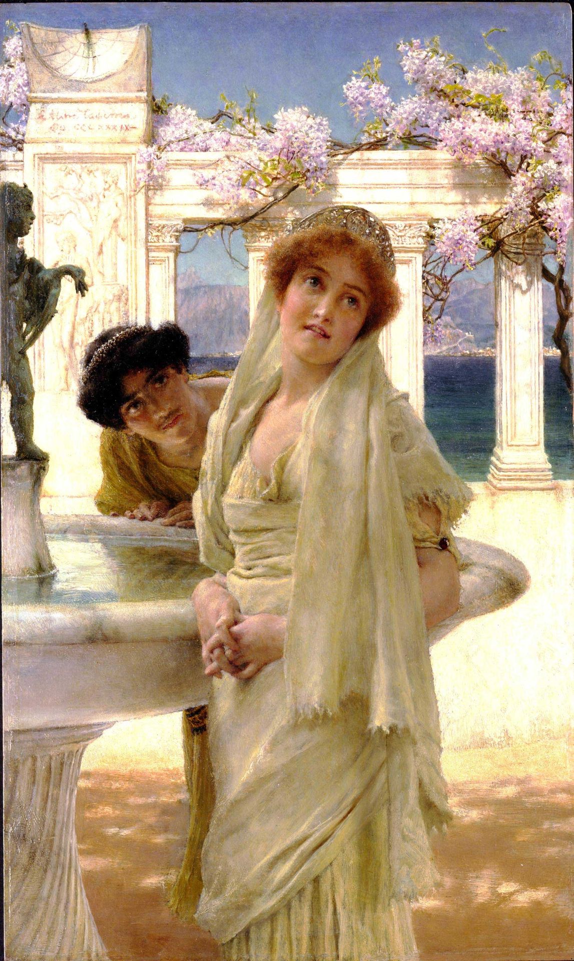 A Difference of Opinion by Lawrence Alma-Tadema